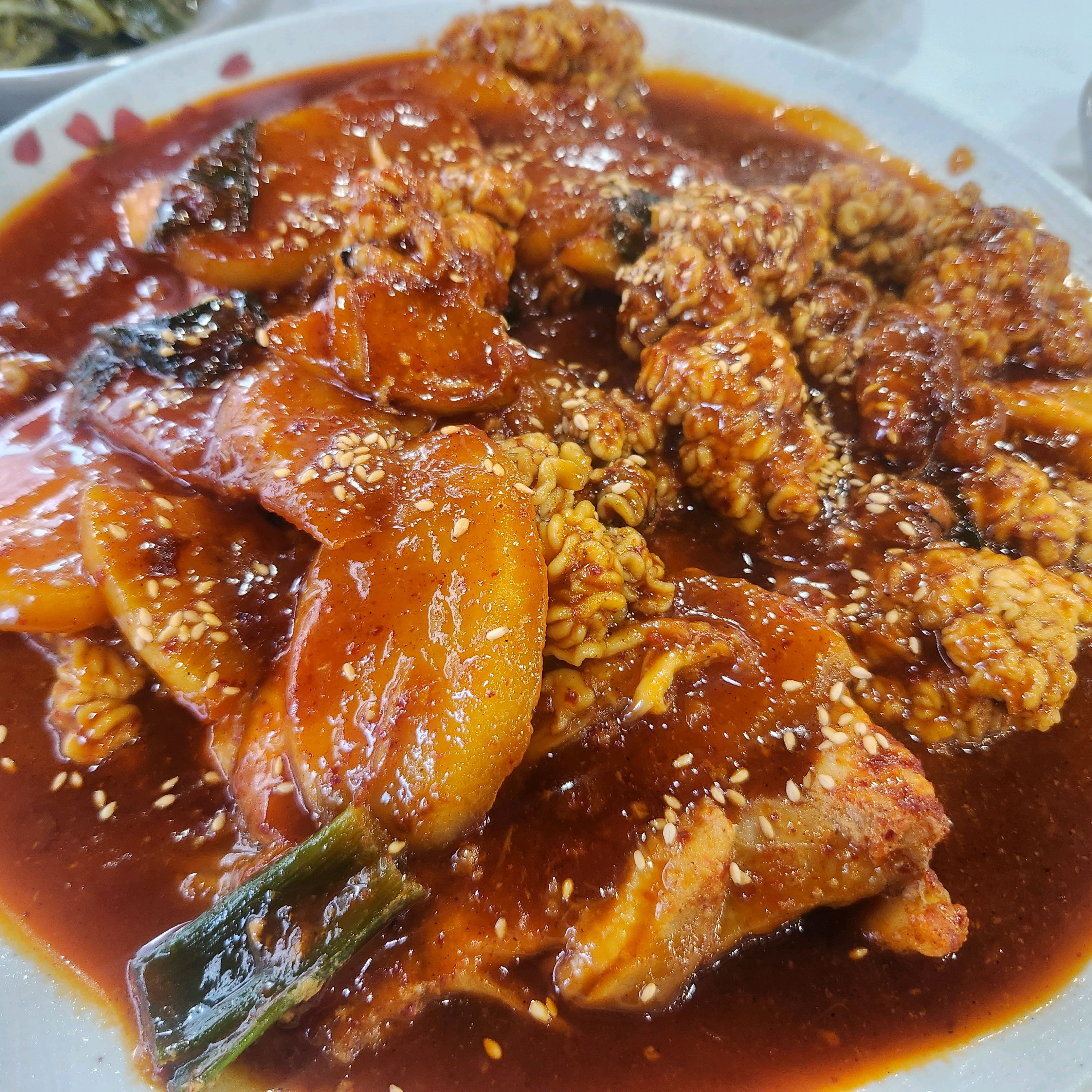 곤이 추가+가오리찜 소자.. - 아바이마을 맛집 속초항찜