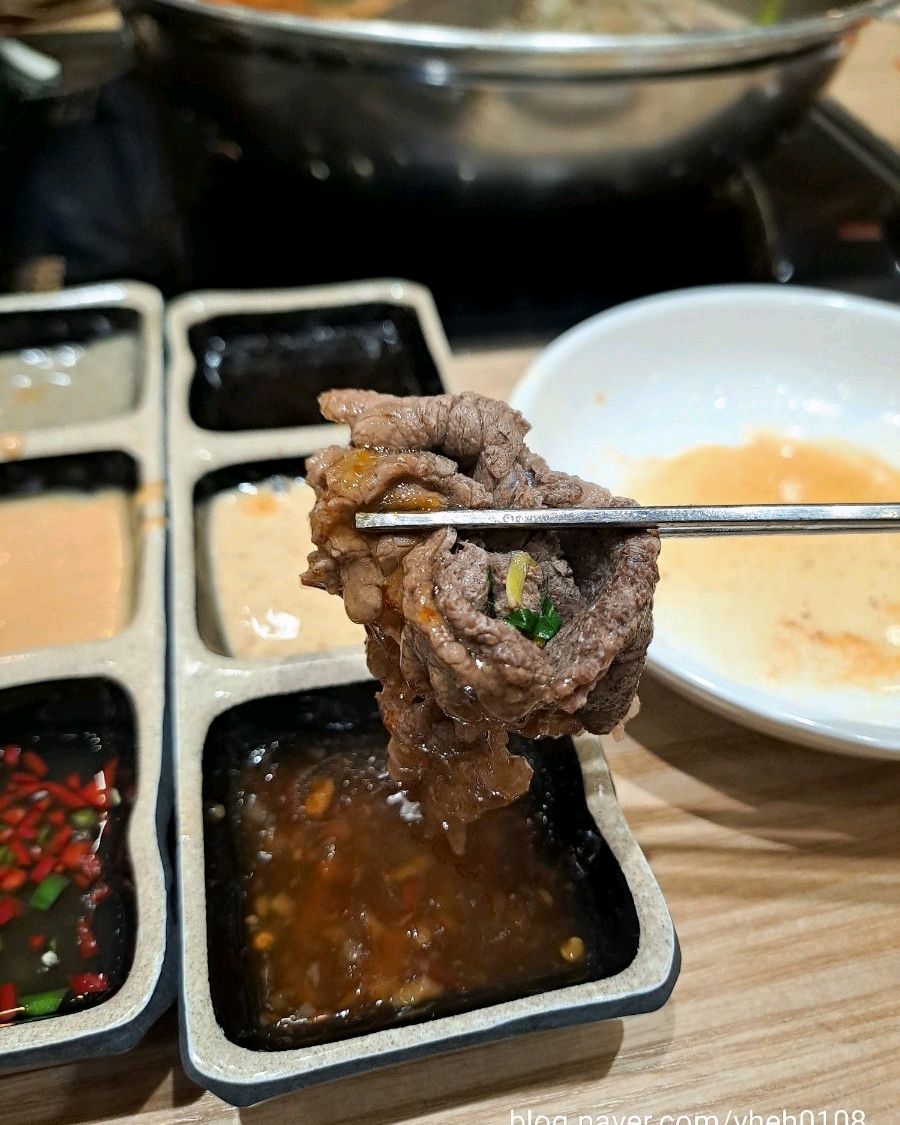 지인들과 함께 점심먹으러 다녀왔어요. 맛있게 잘 먹고 가요~ - 노원역 맛집 샤브20 노원 상계점