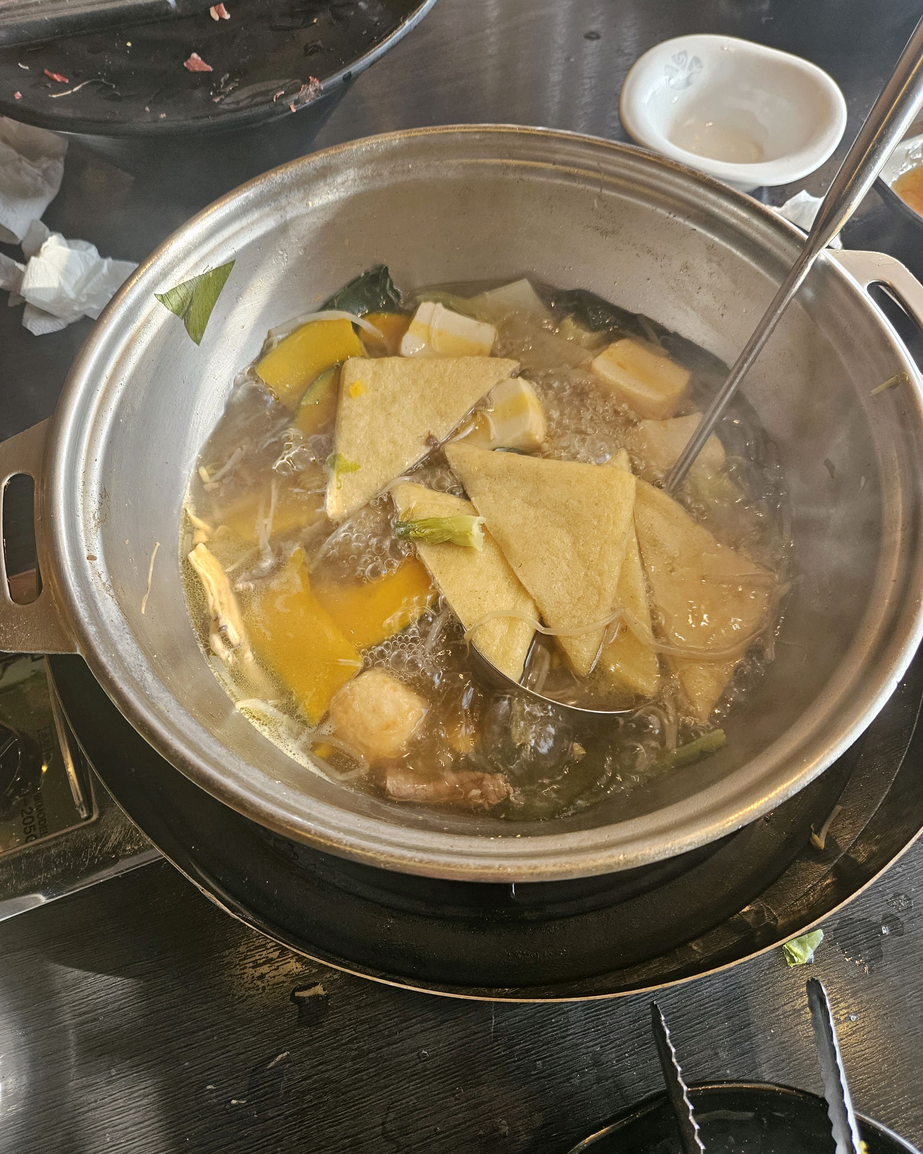 먹다보니 사진을 못찍어서 늦게 찍엇네요 - 행신역 맛집 소담촌 행신점