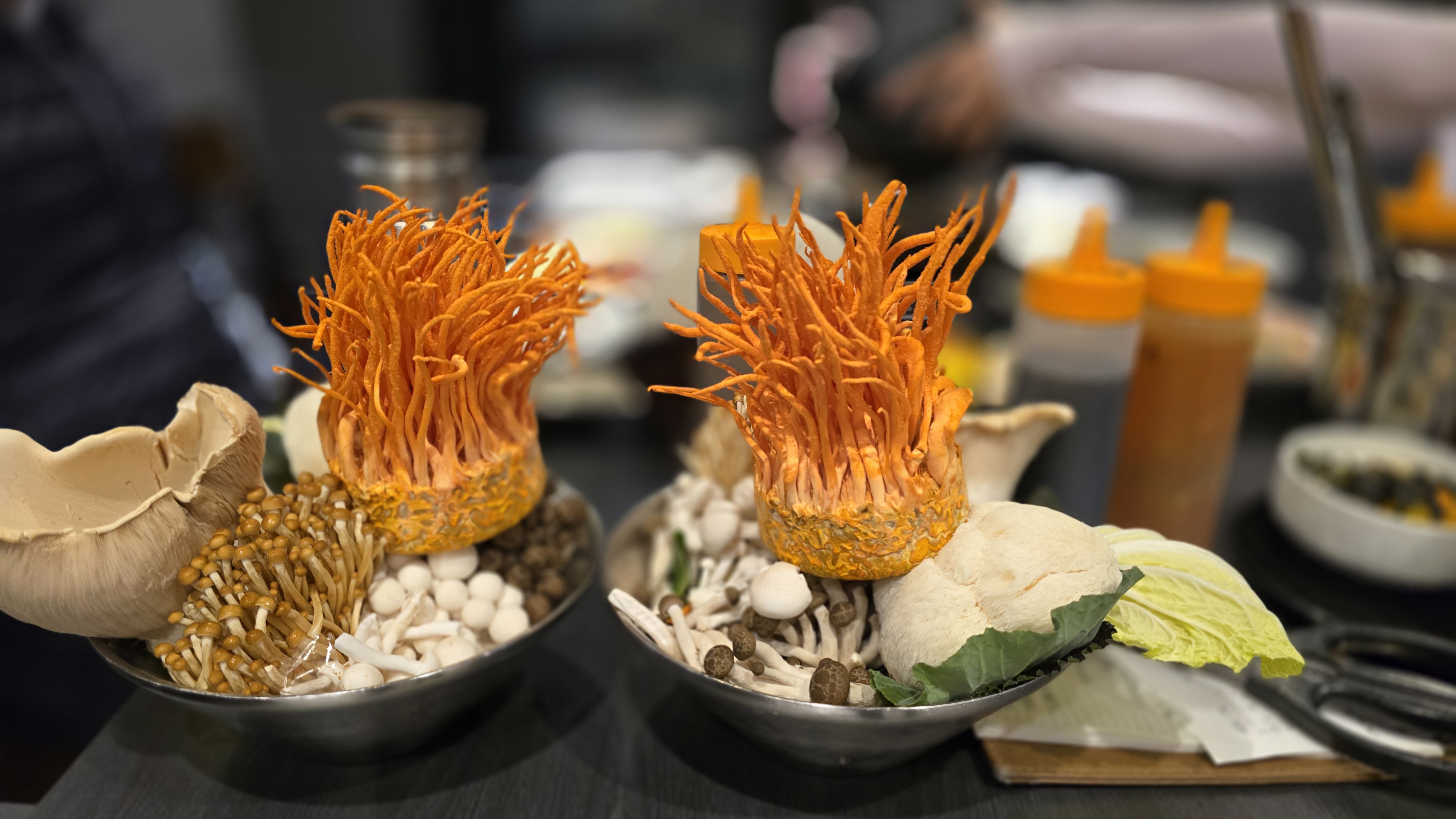 4인 가족 버섯 샤브 세트 양도 많고 맛있어요 - 대전 용전동 맛집 소담촌 대전용전점