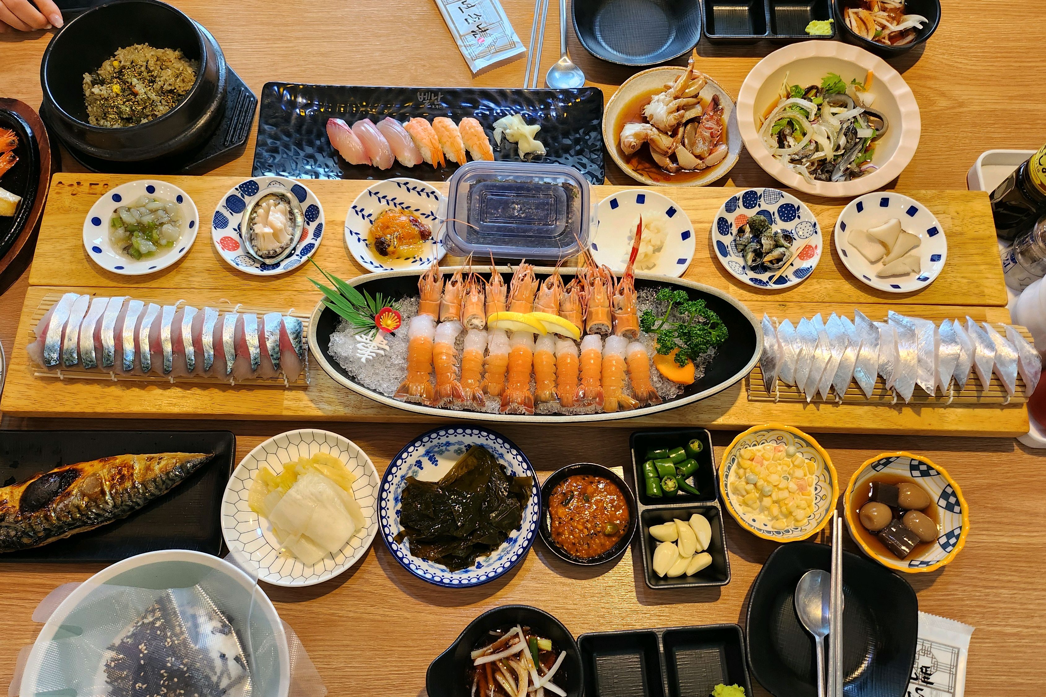 맛과 비쥬얼 모두 최고에요 다양하게 맛볼수 있어서 너무 좋아요 또 방문하고 싶어요 - 제주 맛집 은강 제주공항본점