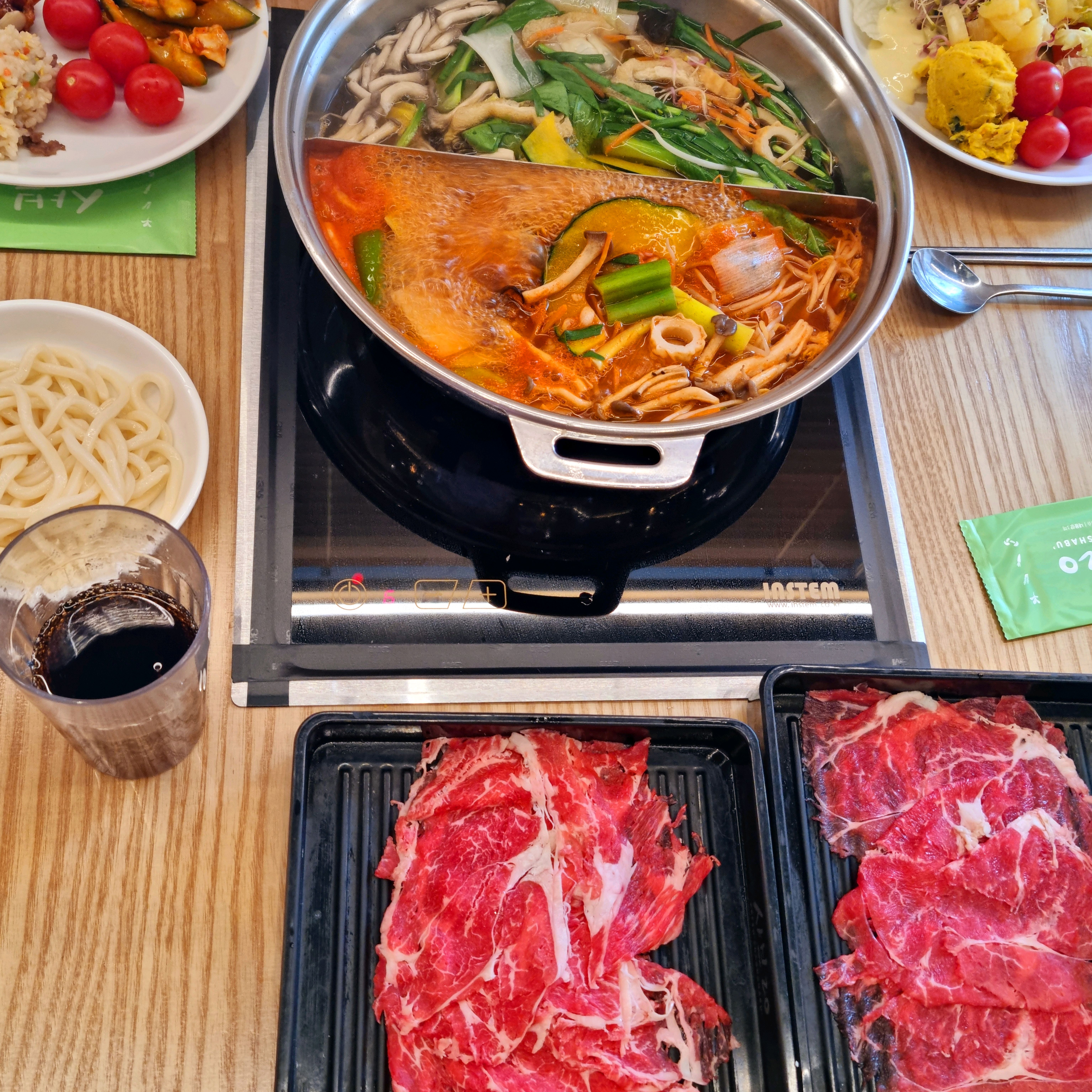 무한리필 샐러드 바는 많은데.. - 수원 오목천동 맛집 샤브20 수원 권선구점