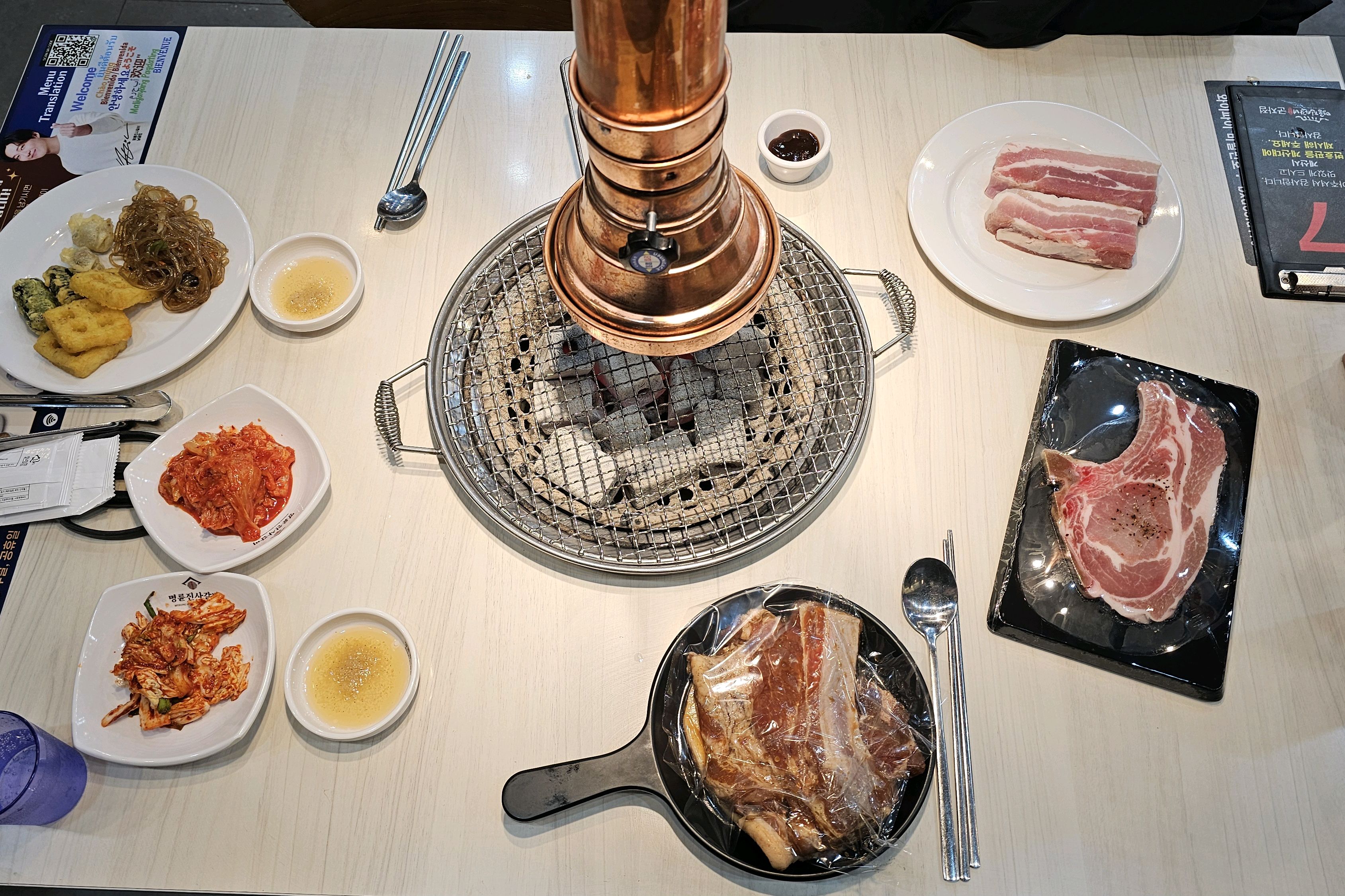 무한리필이지만 과하지 않게 적당히 - 어린이대공원 맛집 명륜진사갈비 군자점