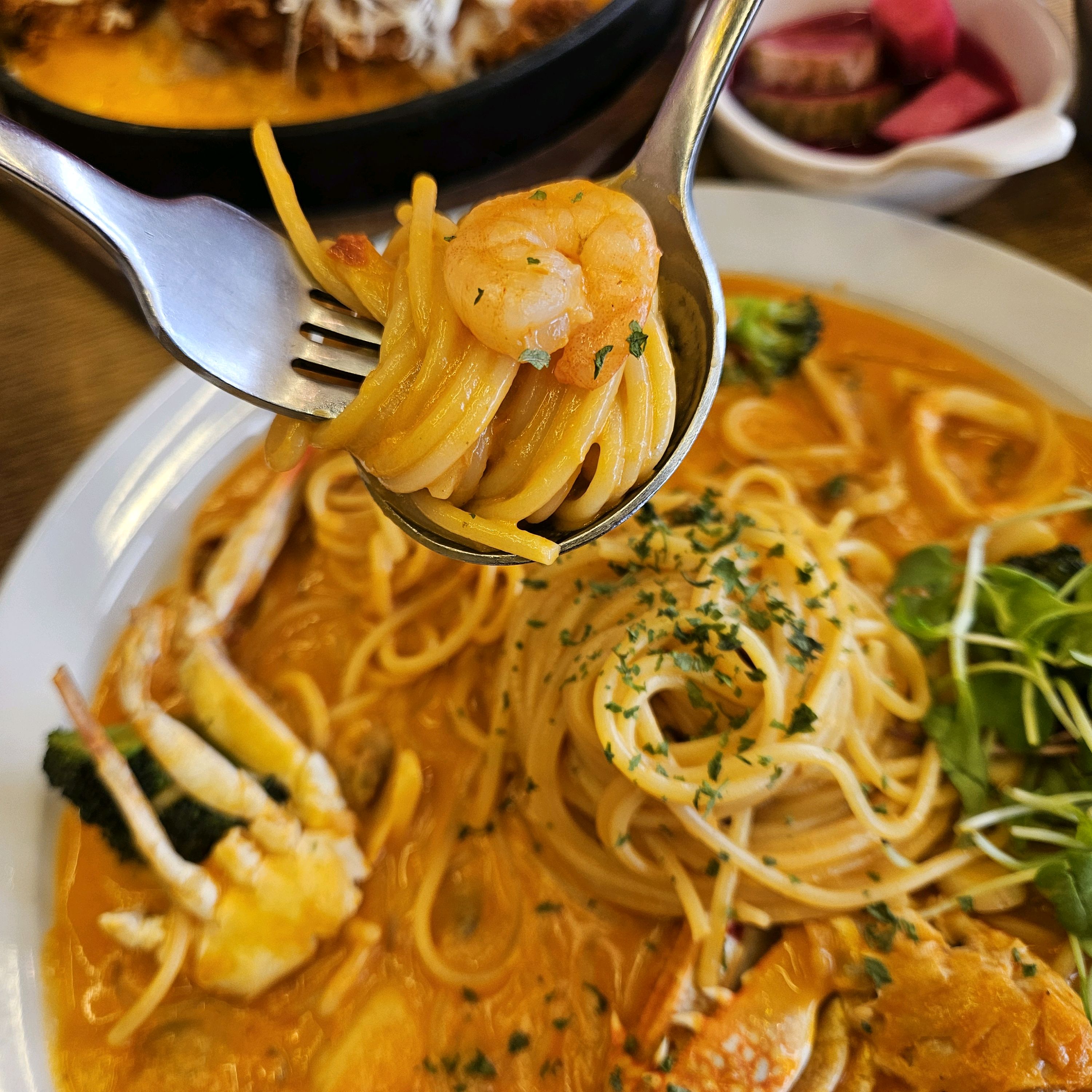 오픈런했어요! 전에 송림마을1단지 살 때 아기가 두돌정도였고 이미 여러번갔던 맛집이에요 - 노은동 맛집 홍익돈까스 노은하기점