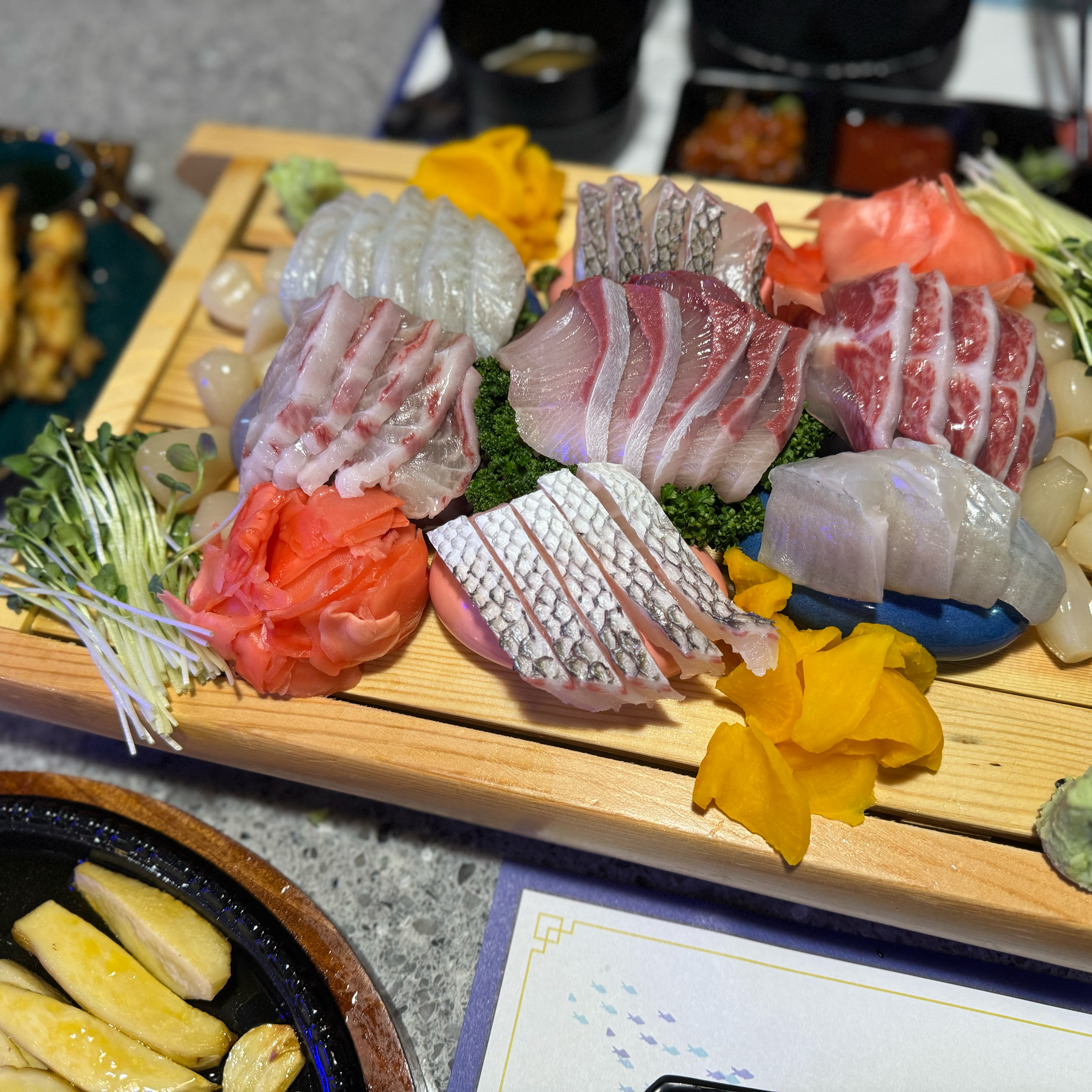 숙성회 처음 먹어봣는데 너무맛잇어요 👍🏻👍🏻 - 야탑 맛집 물고기자리 야탑점