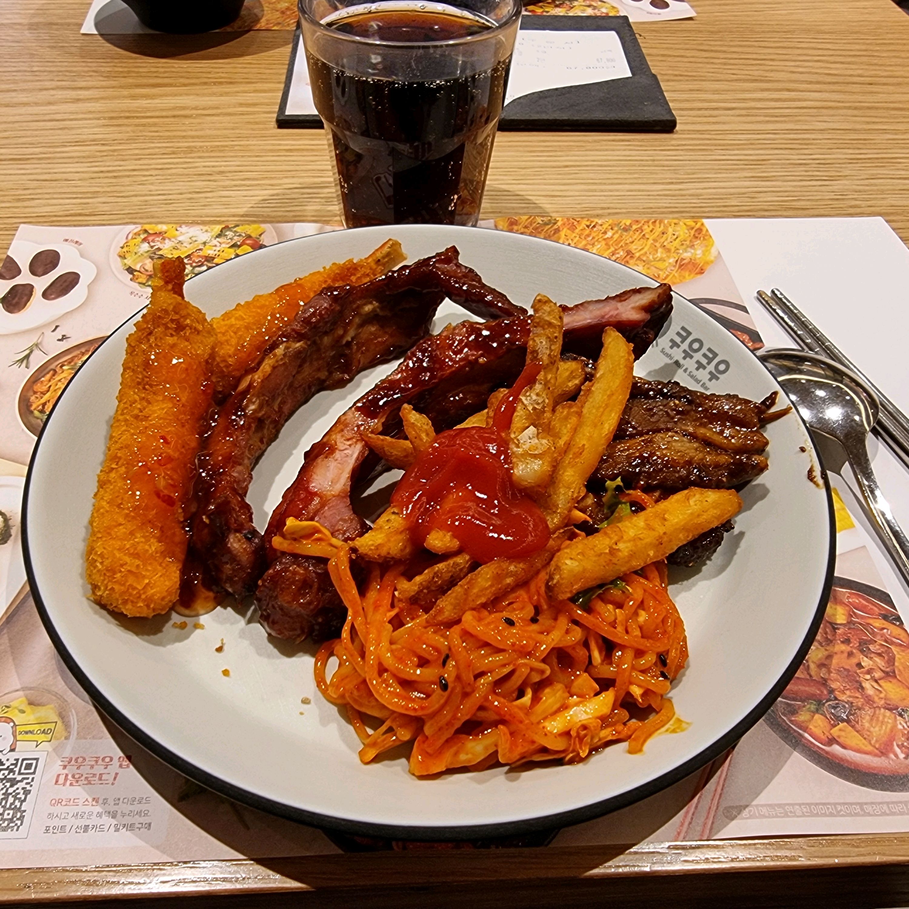 가격은 많이 올랐지만 구슬아이스크림도 있고 좋았습니다! - 진주 충무공동 맛집 쿠우쿠우 진주점