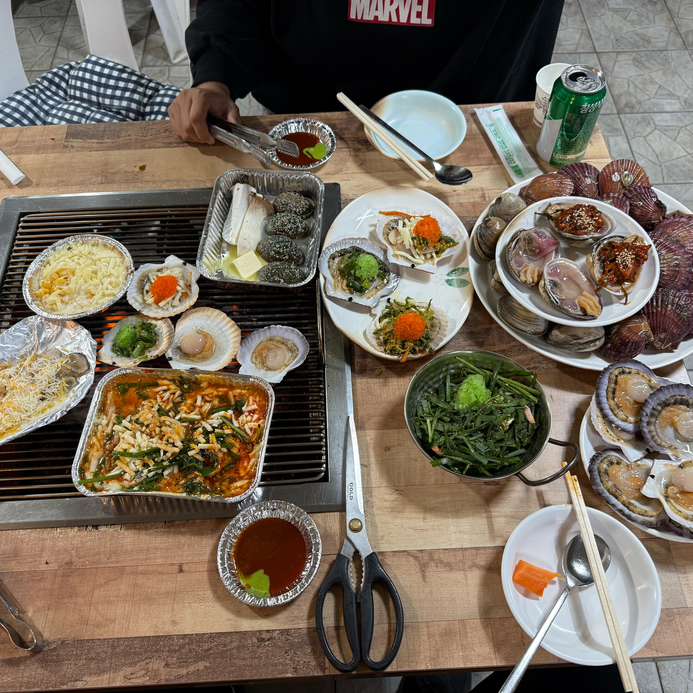 [을왕리 맛집 행운조개구이칼국수] 직접 가본 로컬 리뷰