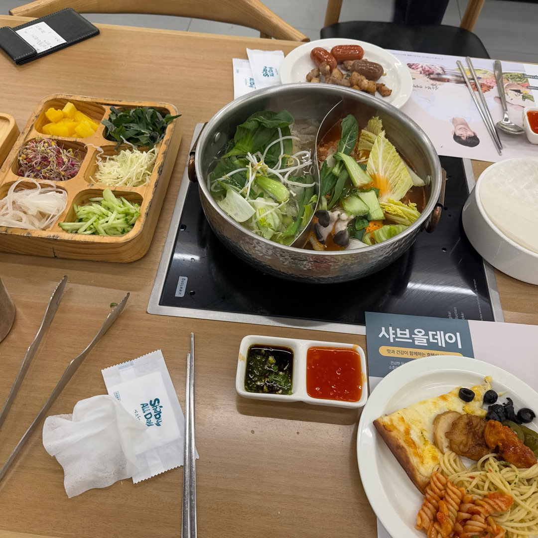 웨이팅 기다린만큼 항상 맛잇어욮ㅎㅎㅎㅎ - 청주 복대동 맛집 샤브올데이 청주복대점
