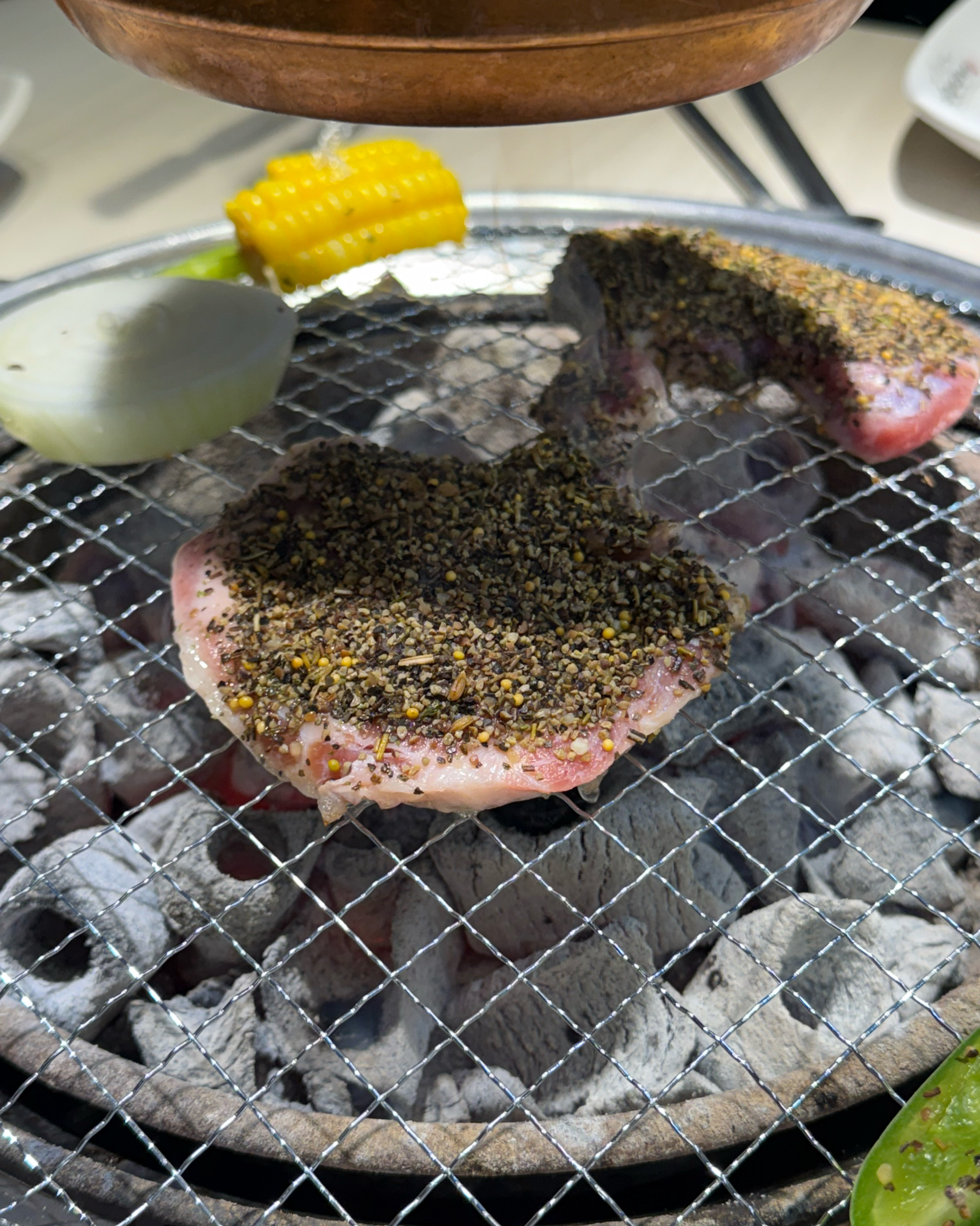 양념되어 있는 고기 이외에는 다 냄새났어요ㅠㅠ - 인천 송도 맛집 명륜진사갈비 인천송도점
