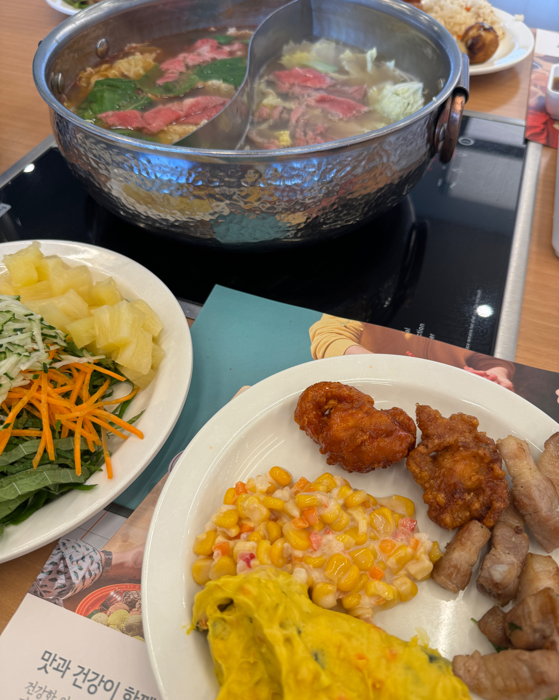 주말엔 웨이팅 필수인가봐요~ 약 한시간 대기해서 들어갔습니다~ - 경기광주 역동 맛집 샤브올데이 광주역동점