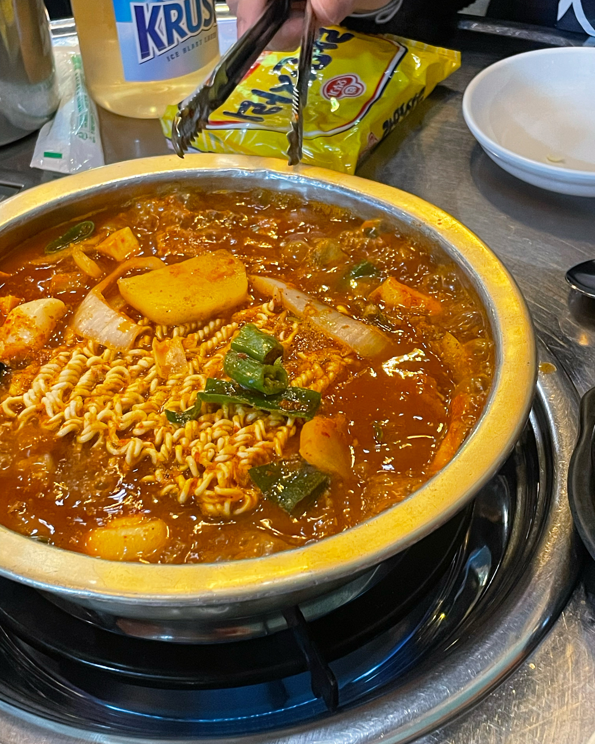 처음 가봤는데 맛있어요 !!!! 순한맛 맛있게 맵네요 🤤👍🏻 - 천호동 맛집 신가네화끈한매운갈비찜