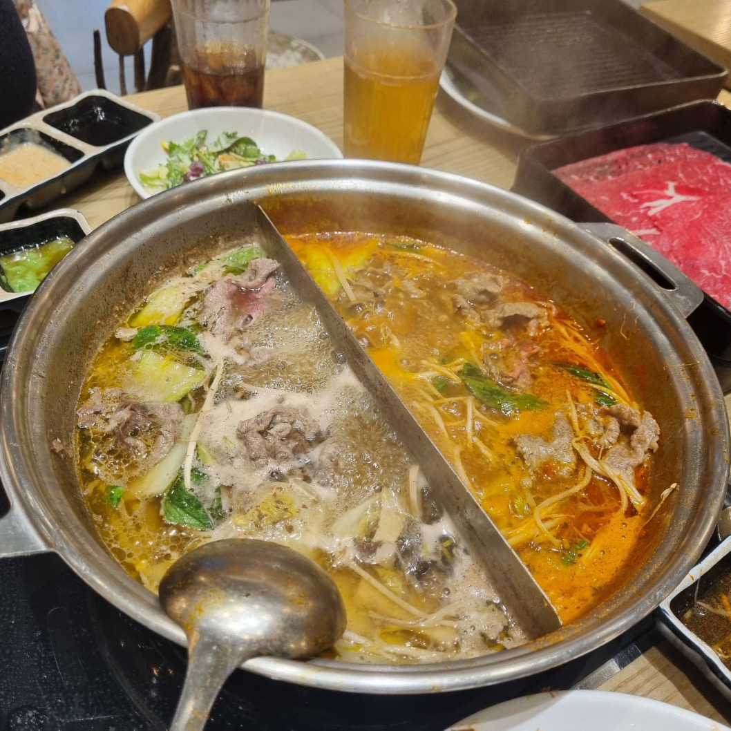 오랜만에 엄마모시고 방문했는데 배터지게먹구왔네요!!너무맛있어요 - 부산 괴정 맛집 샤브20 부산사하점