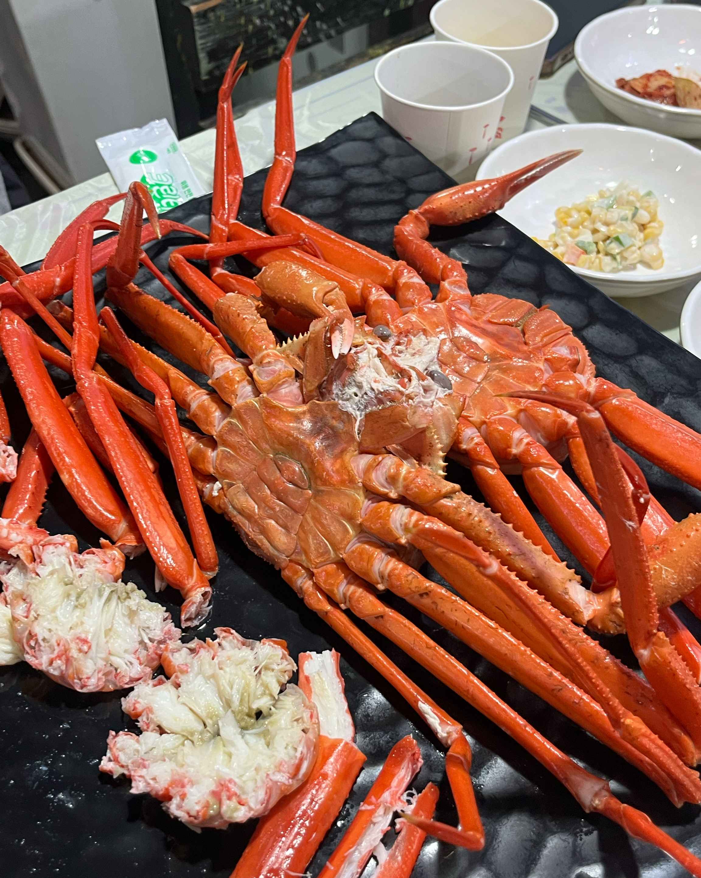 친구와 홍게 러버라서 오게 되었어요 - 아바이마을 맛집 속초홍게무한리필홍게랑