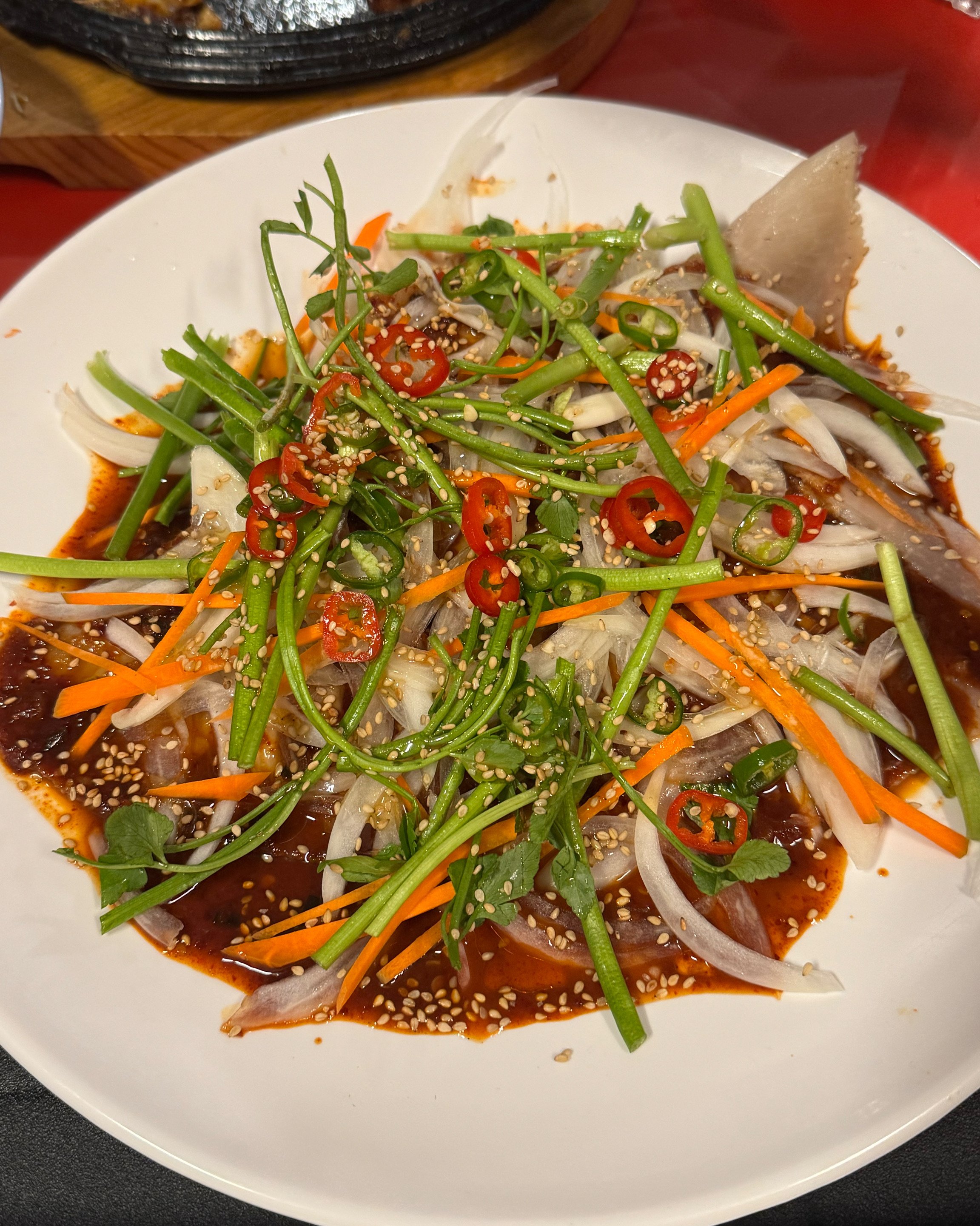 동네에 새로운 포차가 생겼다해서 왔는데 여기 메인메뉴 가오리찜 진짜 맛있네요 ? - 권선동 맛집 아구포차