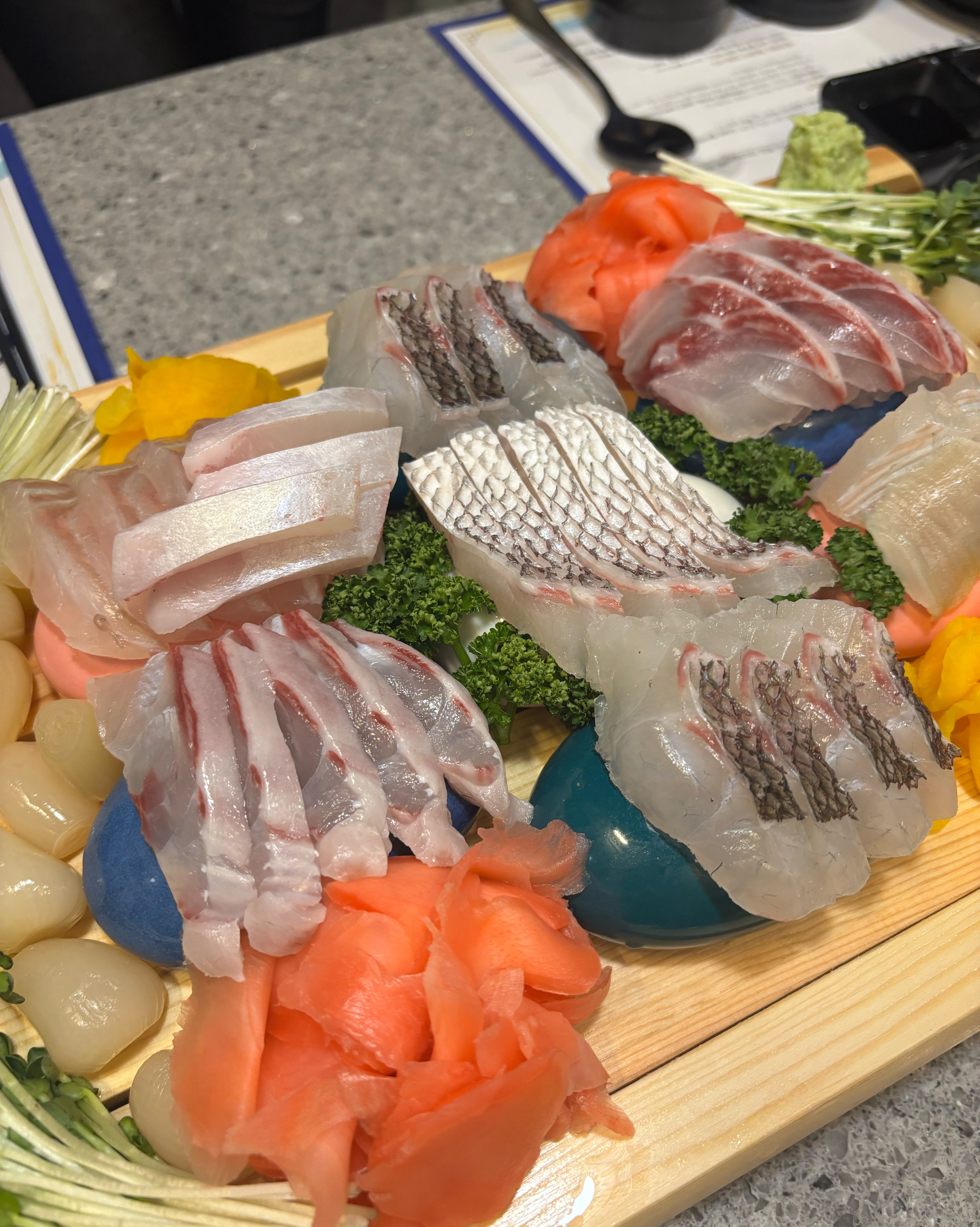 첫 방문인데 코스가 진짜 알차요!! 맛있어요! 재방문 의사 100%!! - 야탑 맛집 물고기자리 야탑점