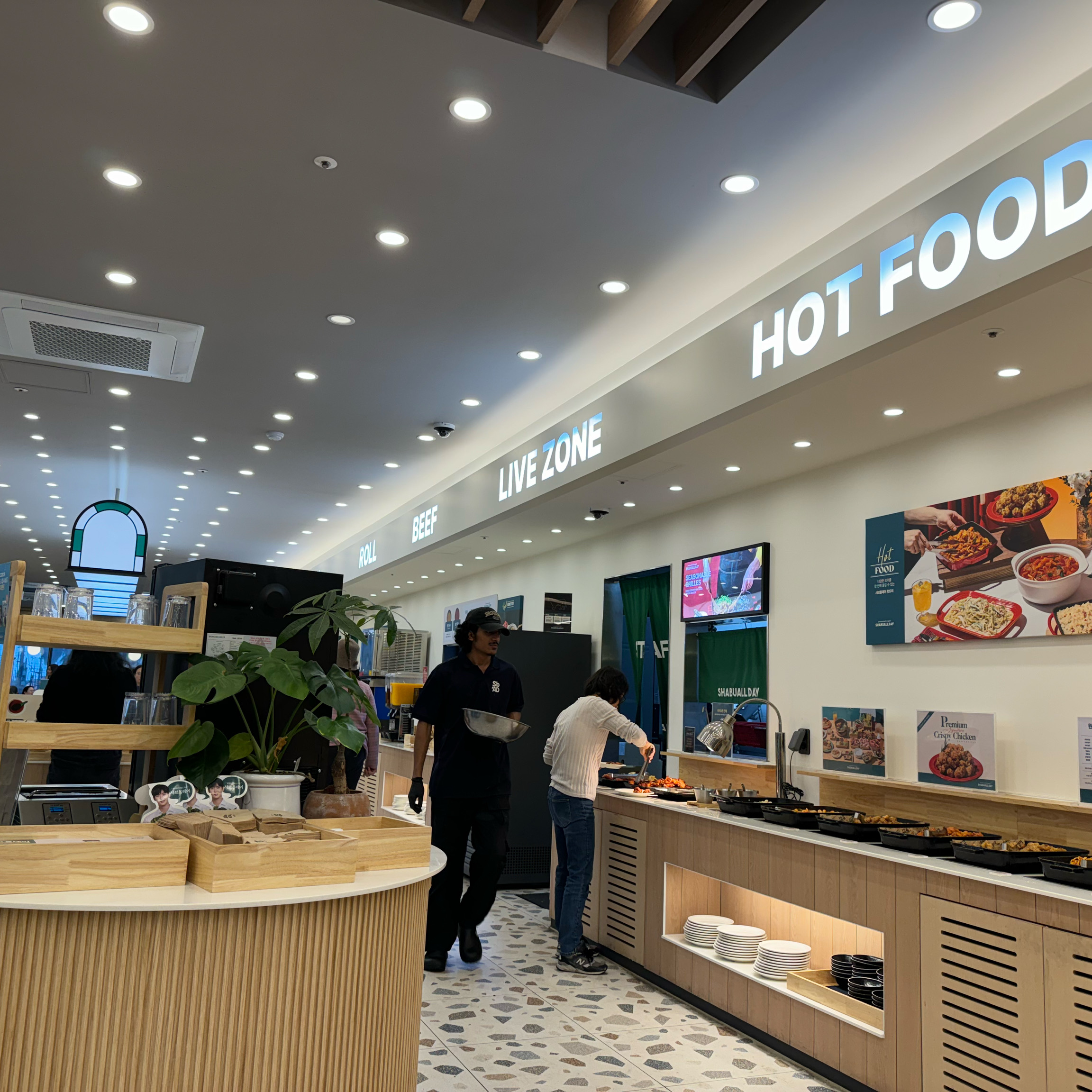 무한리필이라 마음꺼 먹을수록 있어요 - 제주 도남 맛집 샤브올데이 제주도남점