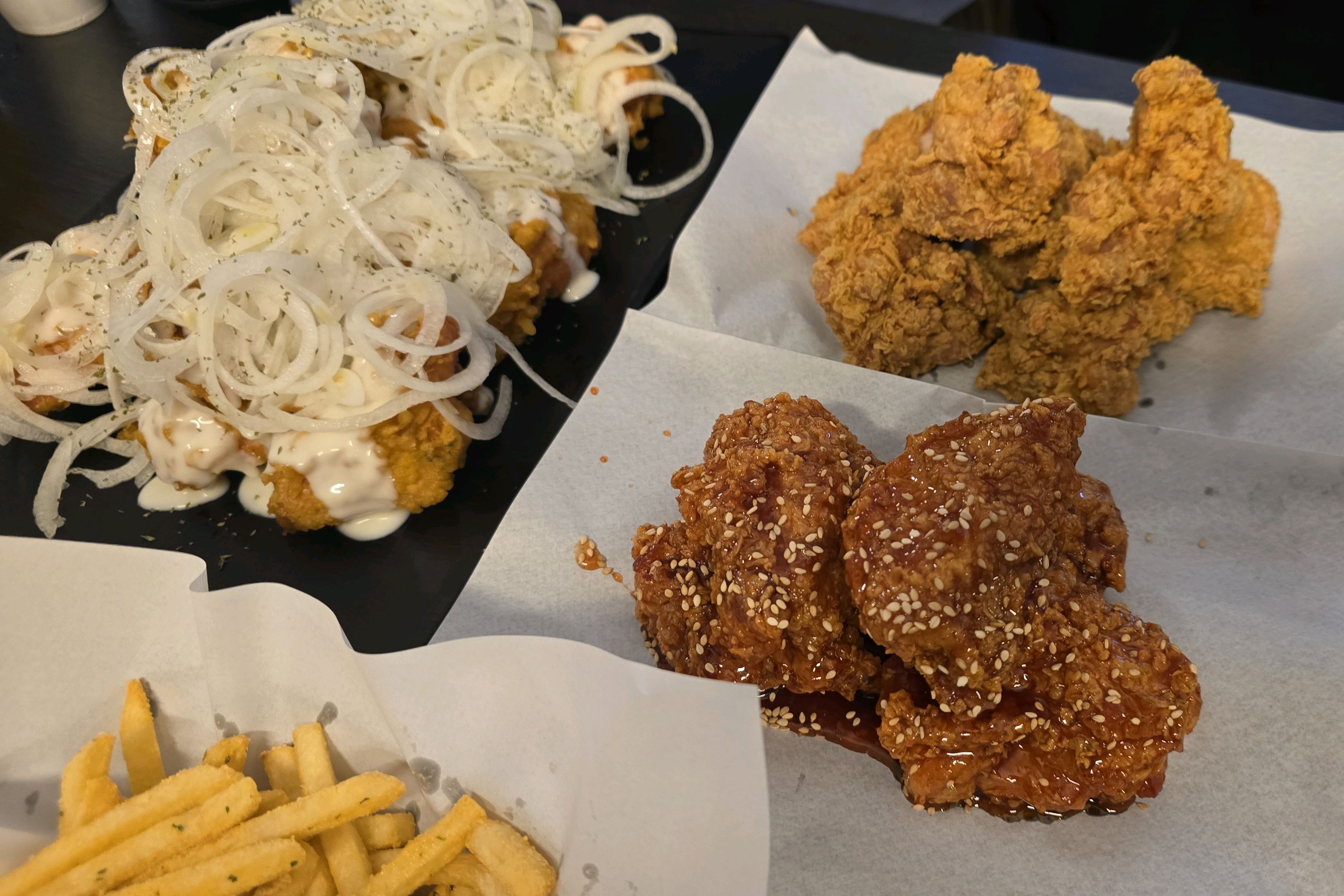 진짜 갓튀후 순살 너무 맛있어요!! - 권선동 맛집 갓튀긴후라이드 권선인계점