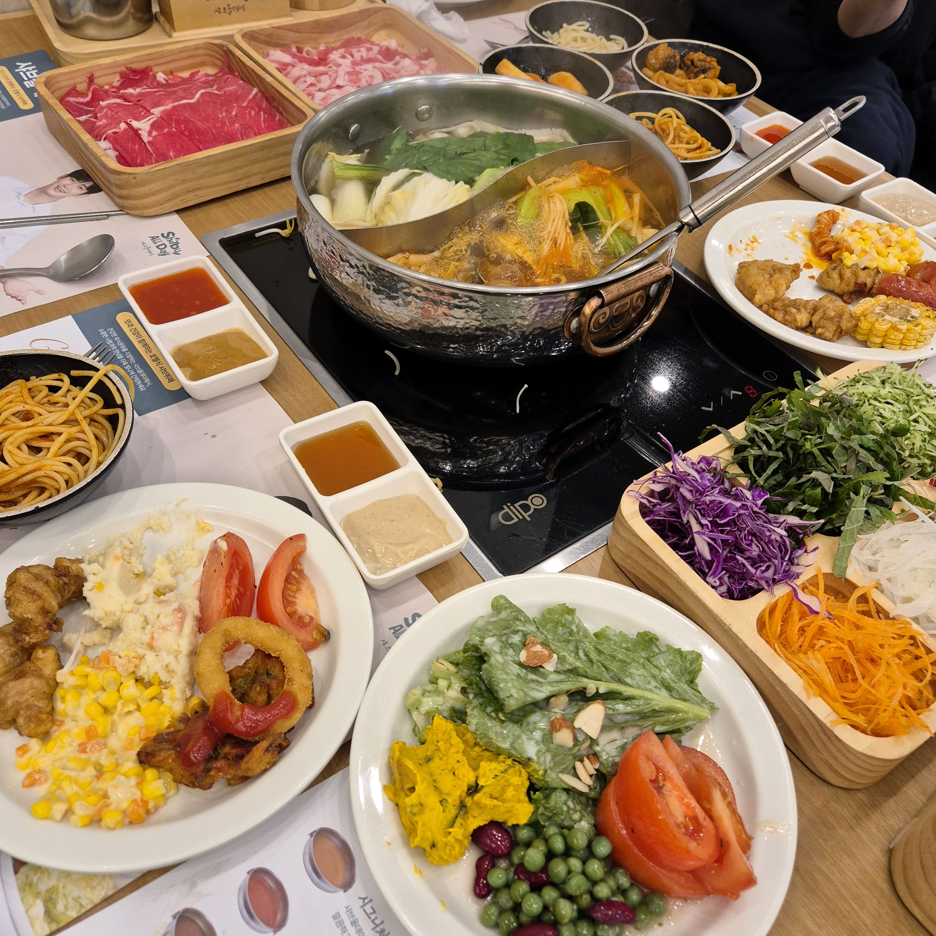 가족나들이 ~~ - 별내 맛집 샤브올데이 별내신도시점