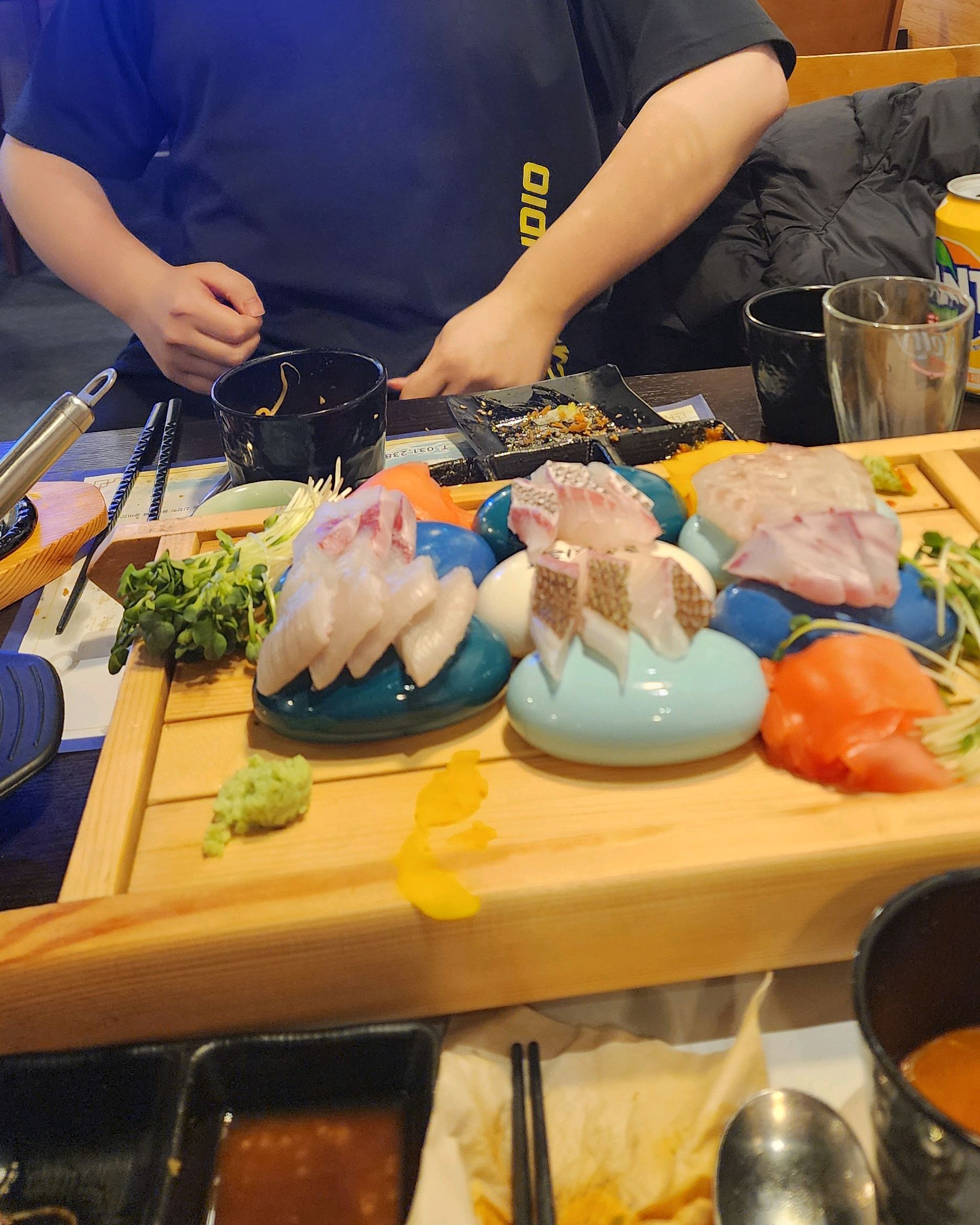 회두툼 하고 맛 있네요 - 병점 맛집 물고기자리 병점점