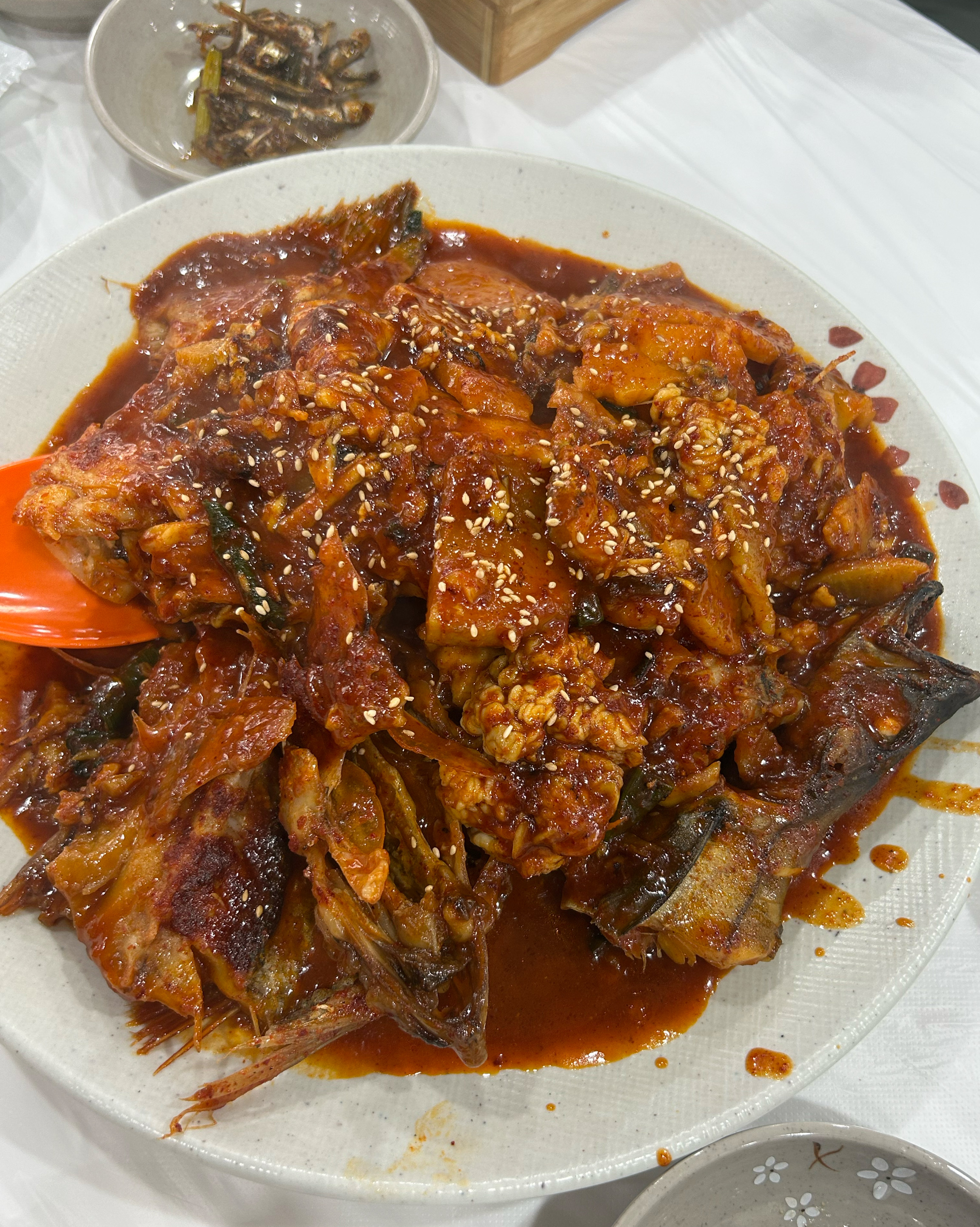 가족끼리 속초여행와서 먹는 첫끼였는데 - 아바이마을 맛집 속초항찜