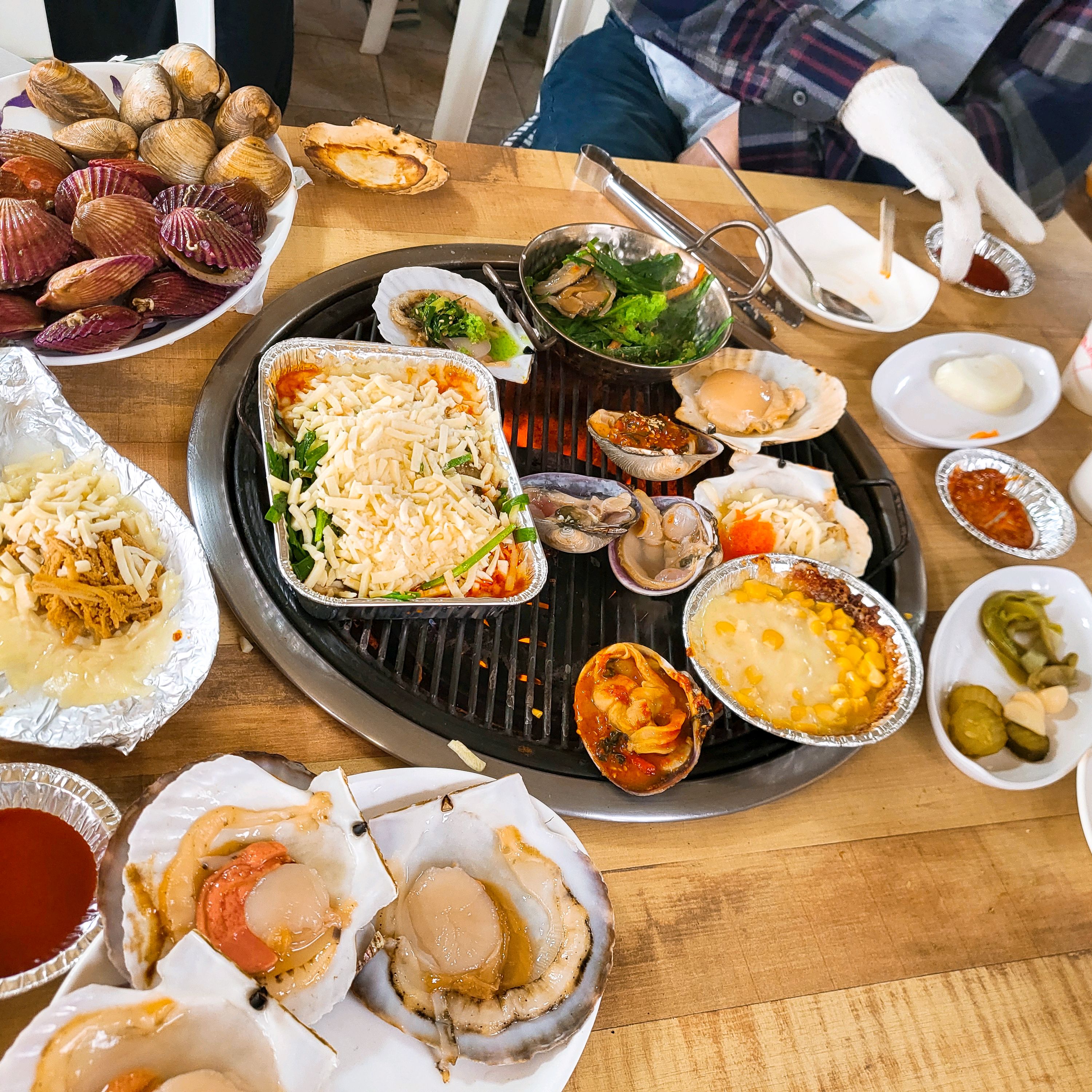 [을왕리 맛집 행운조개구이칼국수] 직접 가본 로컬 리뷰