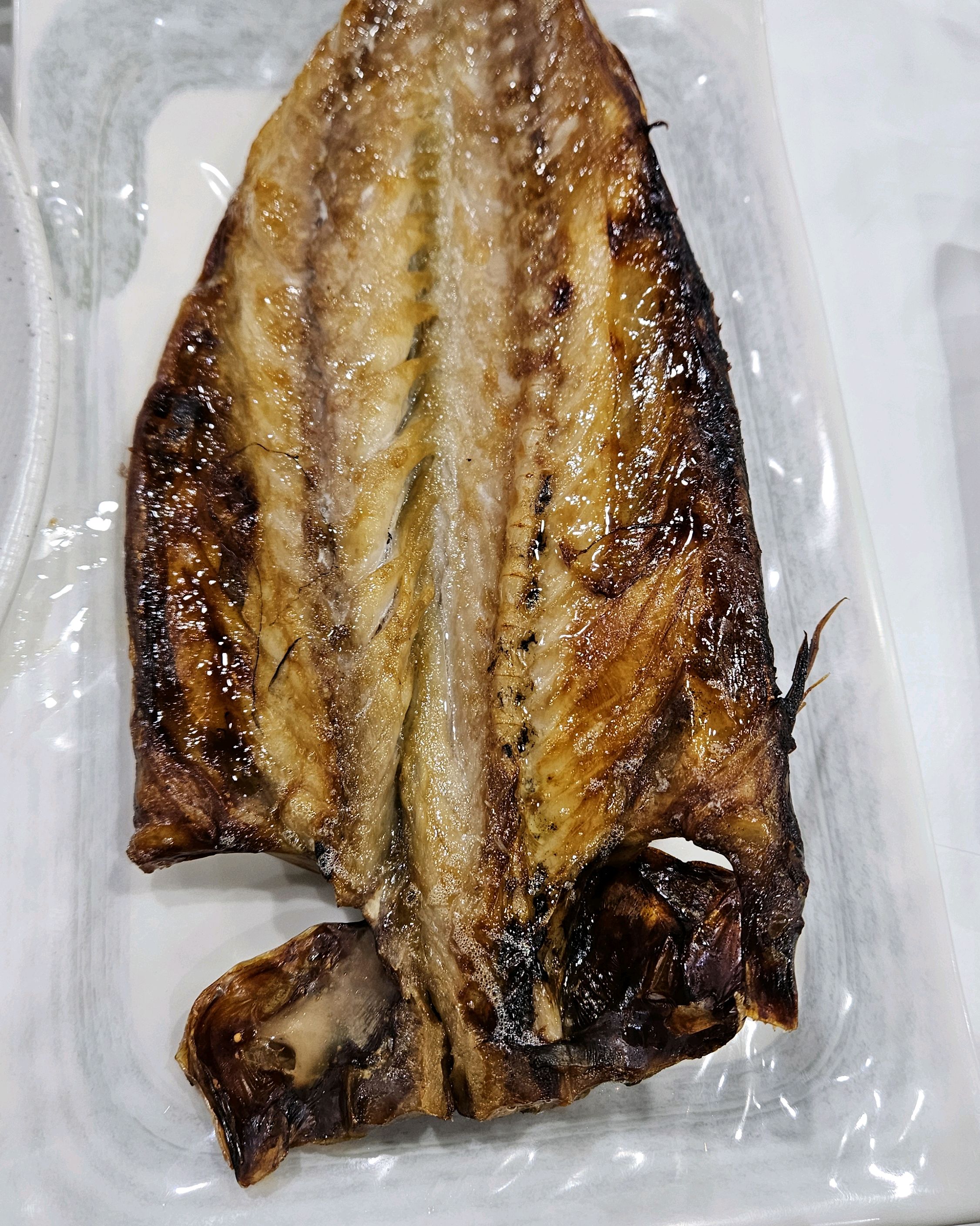 가오리조림 진짜 부드럽고 양념이 맛있네요 - 아바이마을 맛집 속초항찜