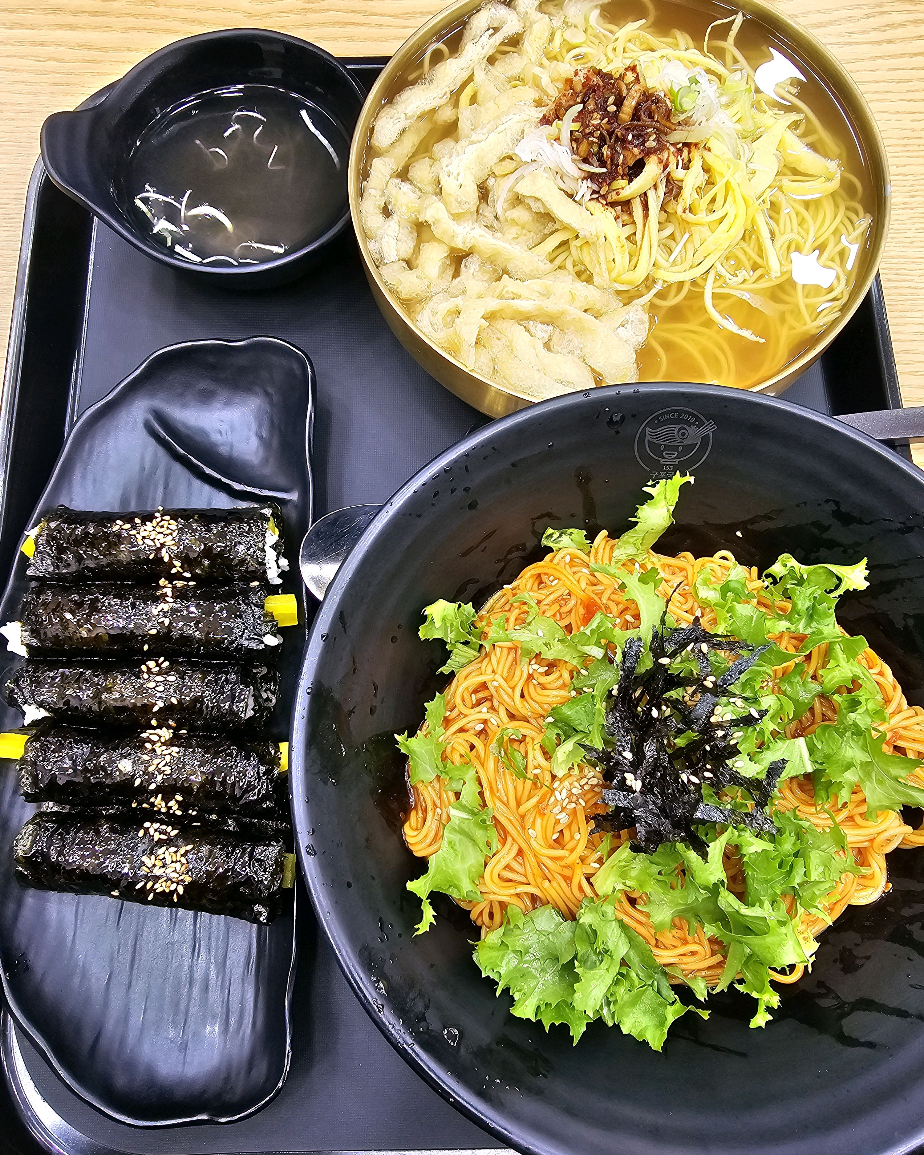 명절연휴앞두고먹었더니휴게소온느낌두나구~ - 천호동 맛집 153구포국수 천호점