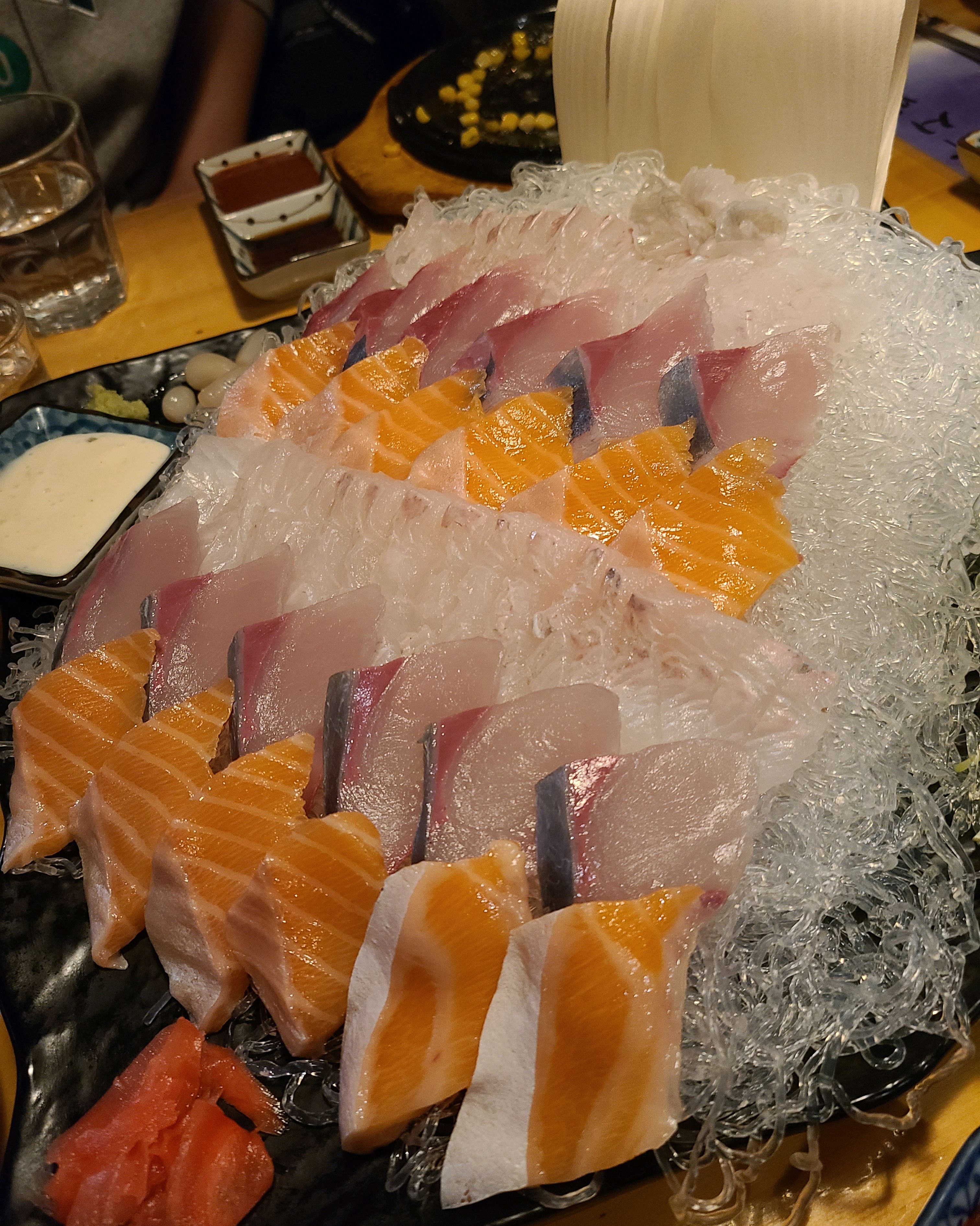 처음 와봤는데 정말 맛있어요!!! 스끼도 엄청 푸짐해요~~ - 천호동 맛집 사시미 천호점