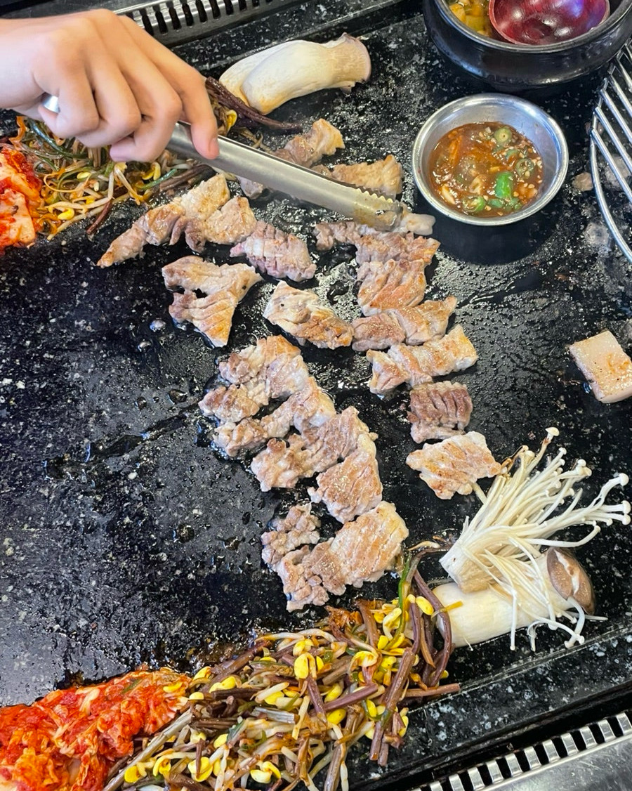 콩나물국 된찌 계란찜 기본구성인거면 - 불당동 맛집 빠박이네돌판삼겹살 불당점