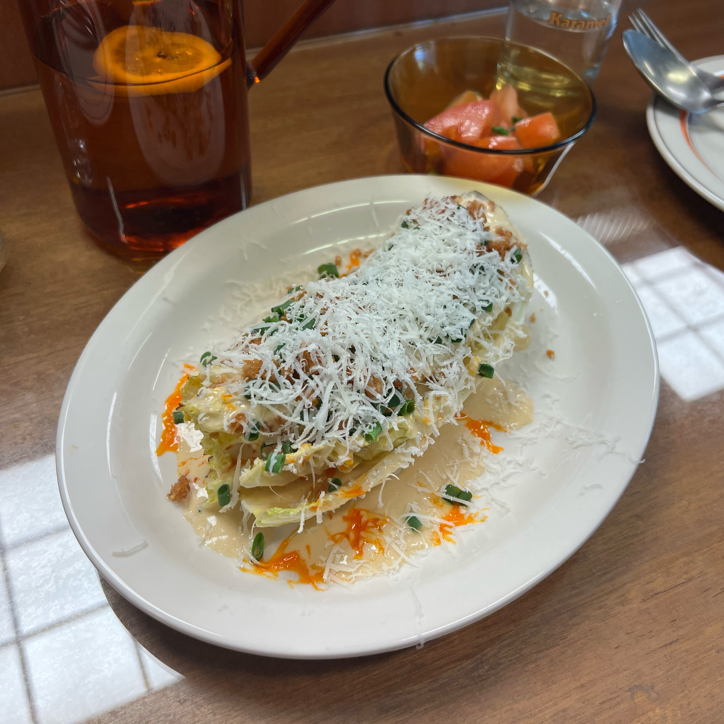 알배추🥬🧀뇨끼버섯🍄🟫라구🍅🌶️ - 대전 맛집 카라멜