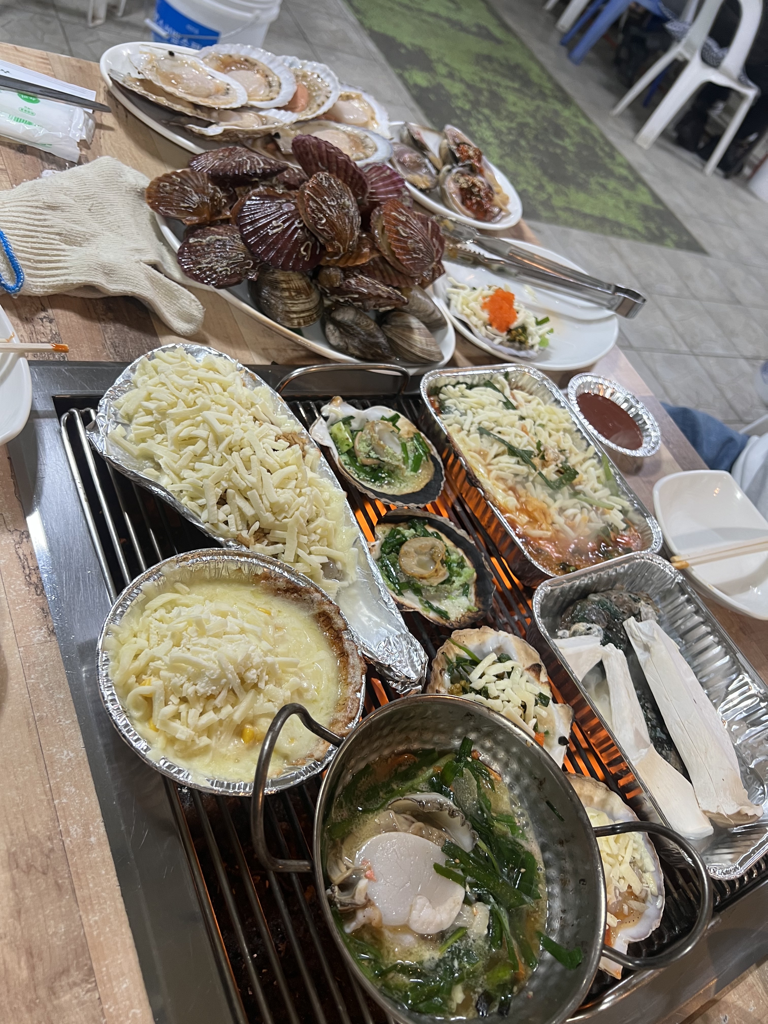 [을왕리 맛집 행운조개구이칼국수] 직접 가본 로컬 리뷰