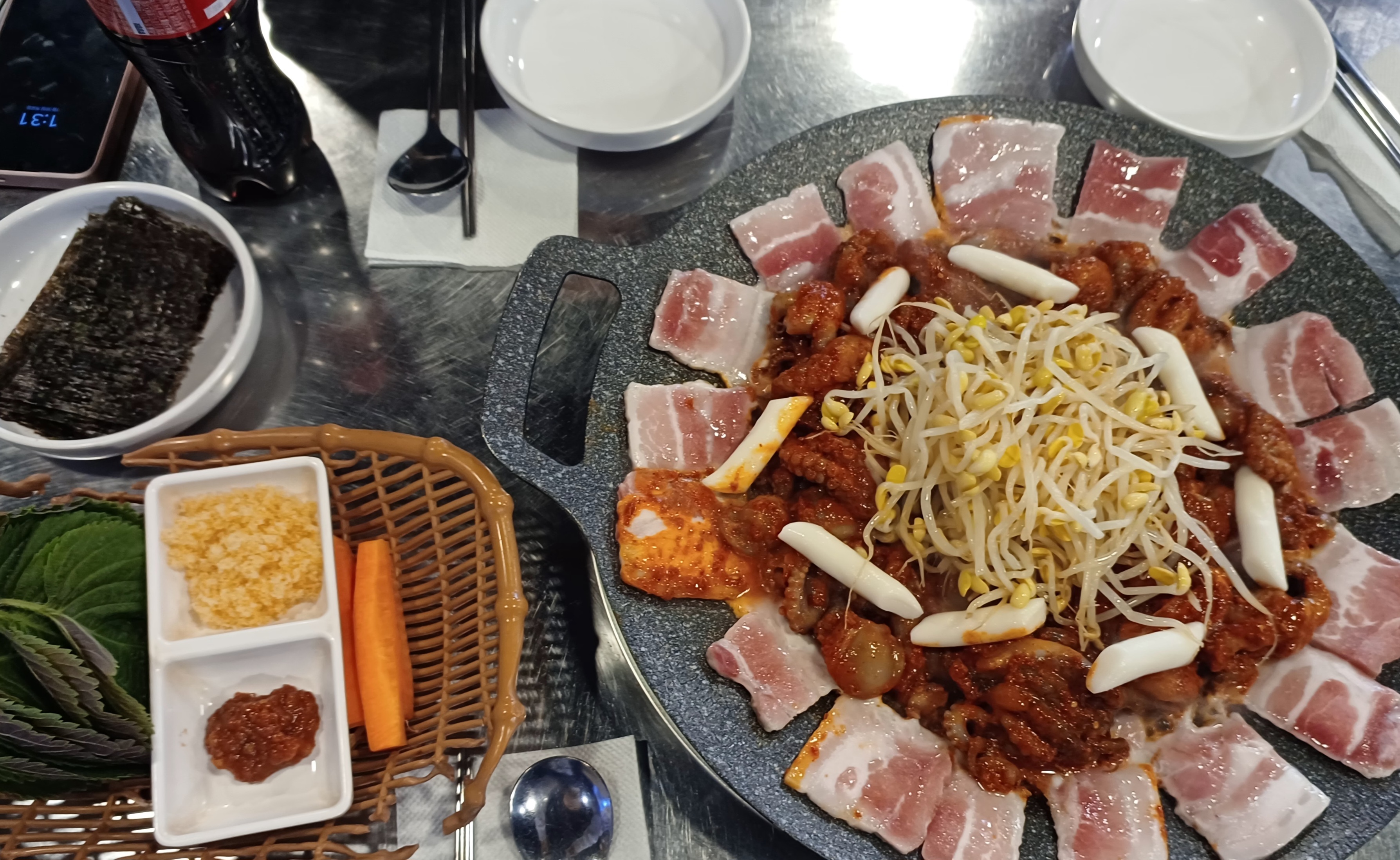 가족이랑 같이 왔는데 넘 맛있고 친절해요~ - 천호동 맛집 쭈꾸미아지매 암사점
