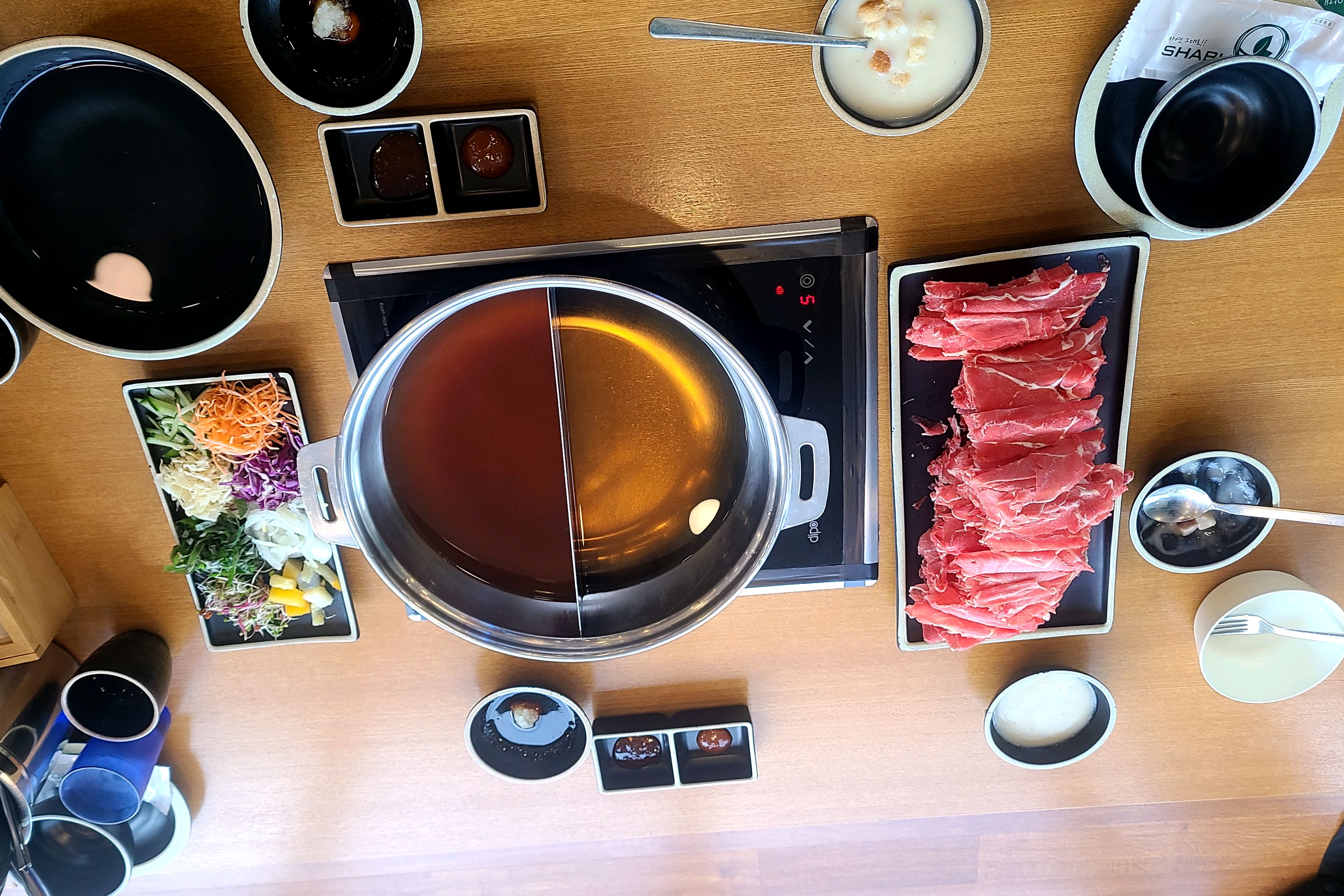 연휴 간 키즈놀이방이 있는곳을 찾아 방문! 대만족! - 불당동 맛집 샤브마니아 불당점