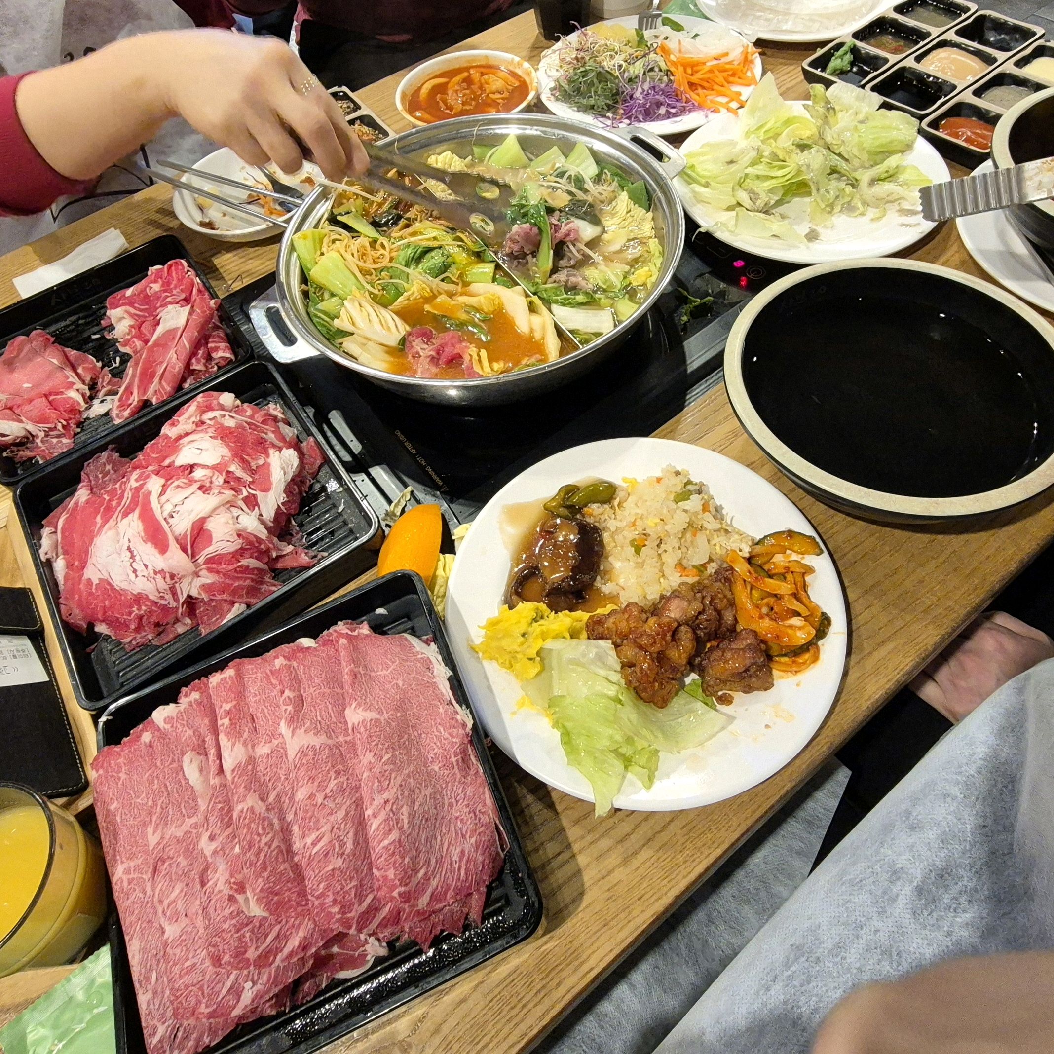 가족들과 푸짐하게 저녁식사 뚝딱 해결!!! - 대구 종로 맛집 샤브20 만경관점