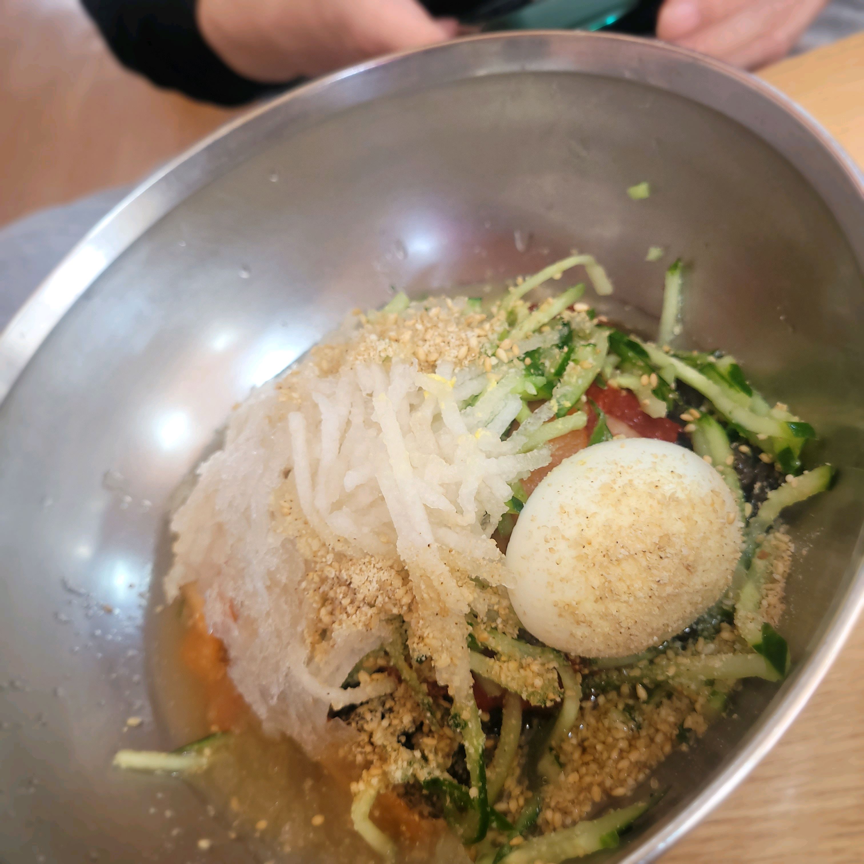 💚비냉 물냉 물만두 - 인천 맛집 별미칡냉면원조
