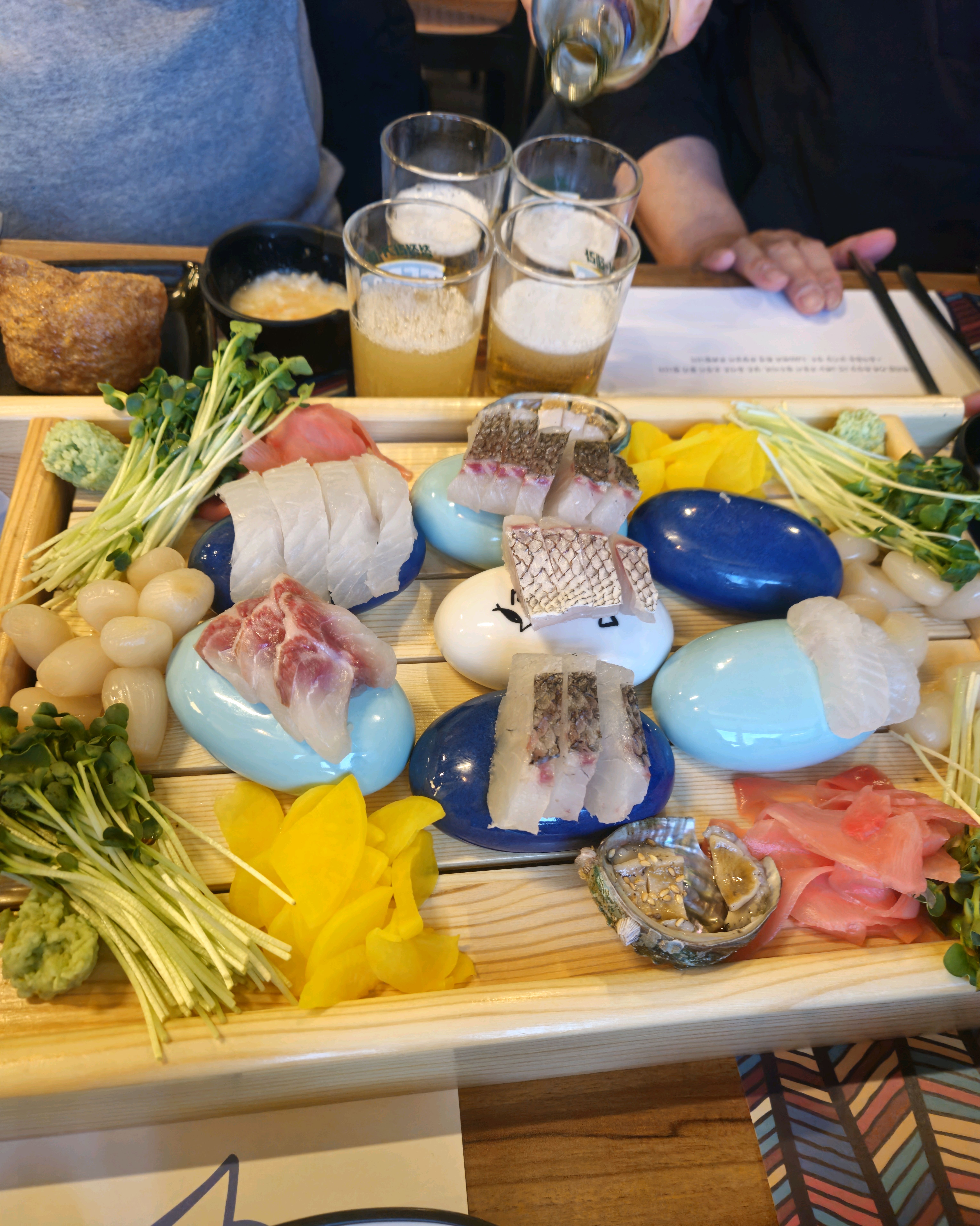 명절연휴끝 지인분들과 방문했어요 - 향남 맛집 물고기자리 향남점