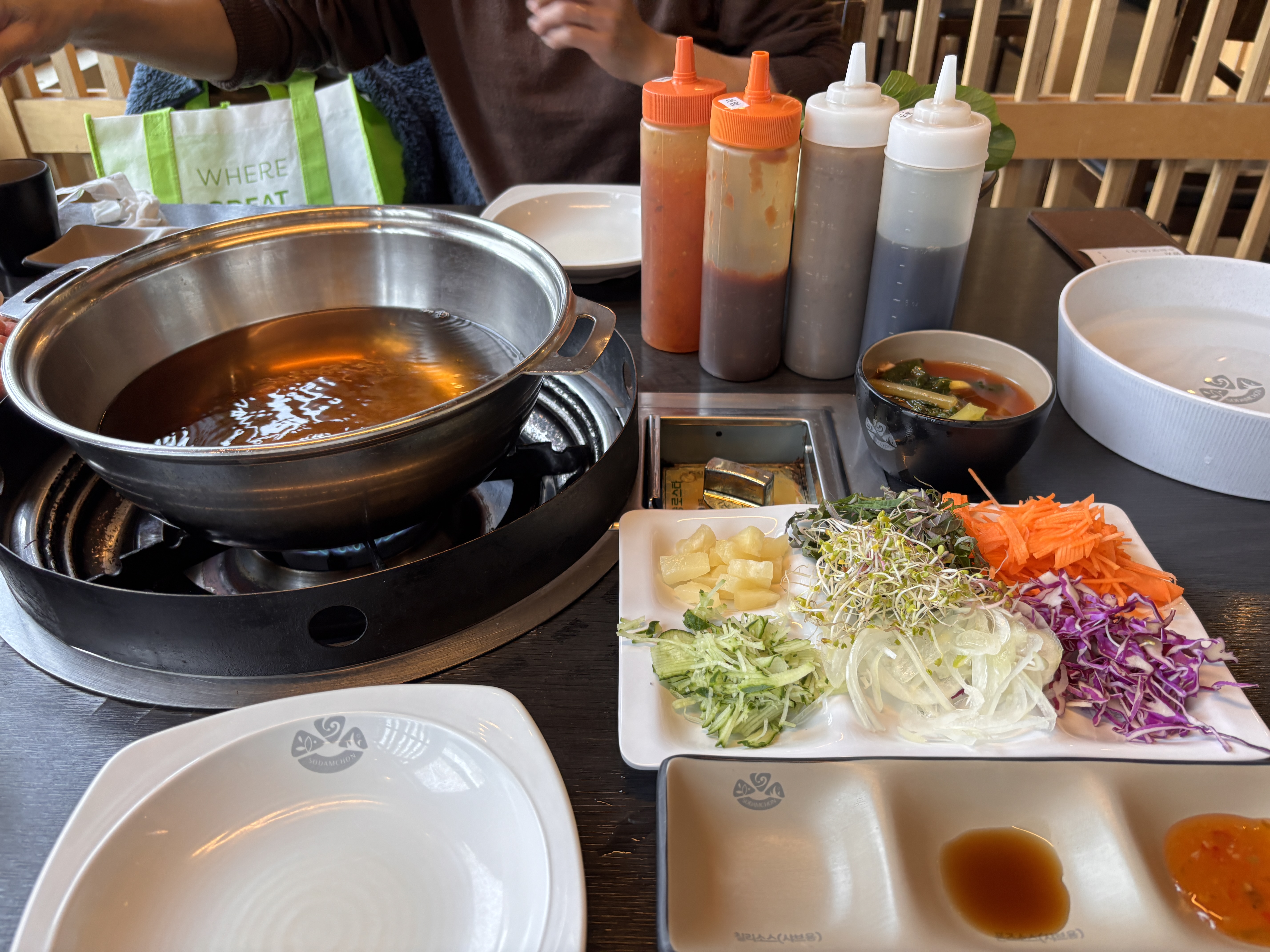 샵샵 워낙 좋아해서 갔는데 - 제천 맛집 소담촌 제천점