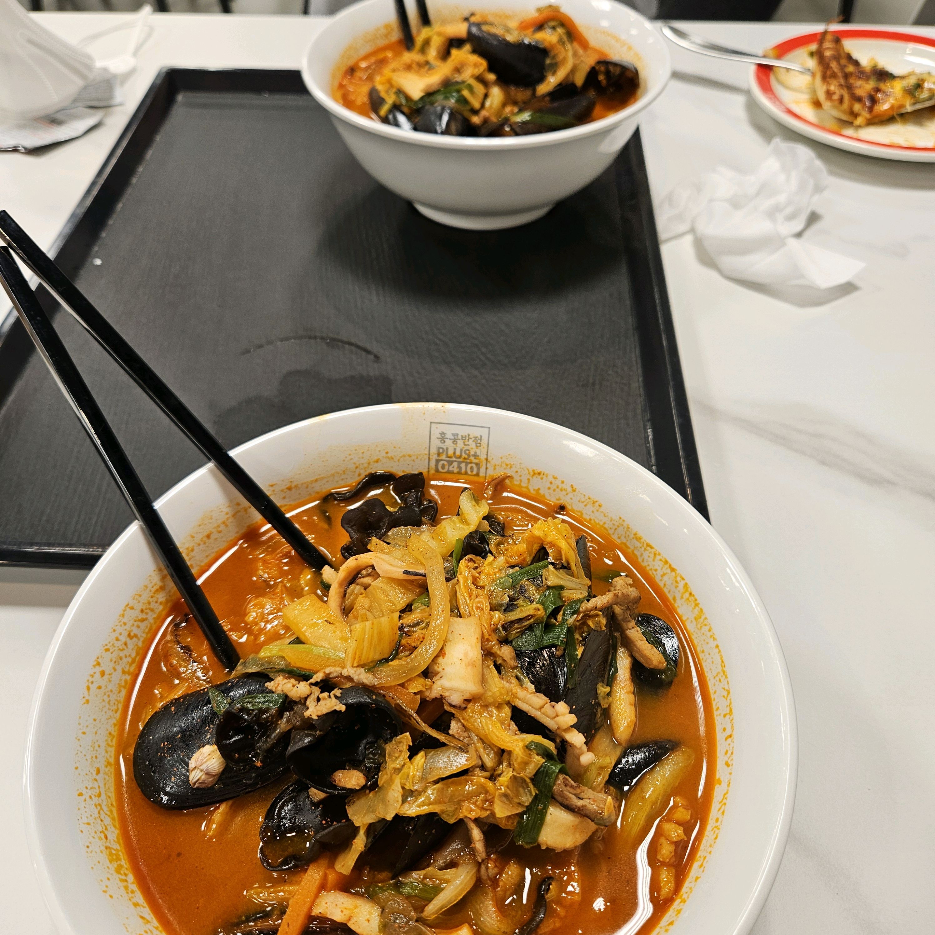 홍콩반점과 빽보이피자를 이용했어요 - 불당동 맛집 더본테이스티 모다아울렛 천안아산점