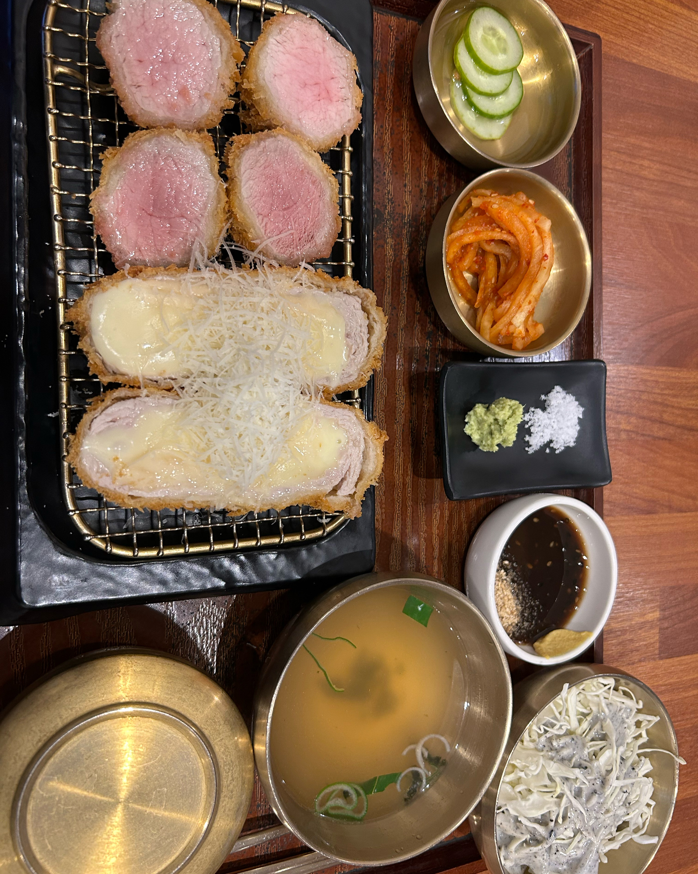 삼겹카츠 14000원 - 대전 맛집 숯불돈까스