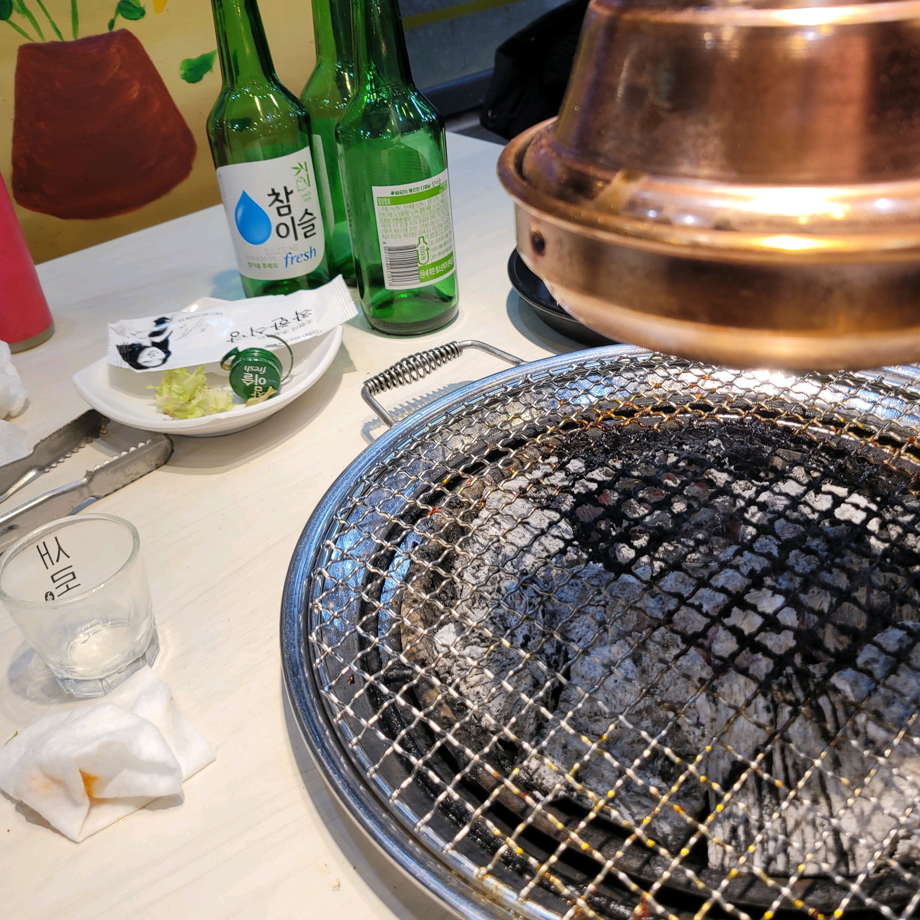 고기질이 너무좋고 맛있고 셸프바도 풍성함 - 곡반정동 맛집 명륜진사갈비 수원곡반정점