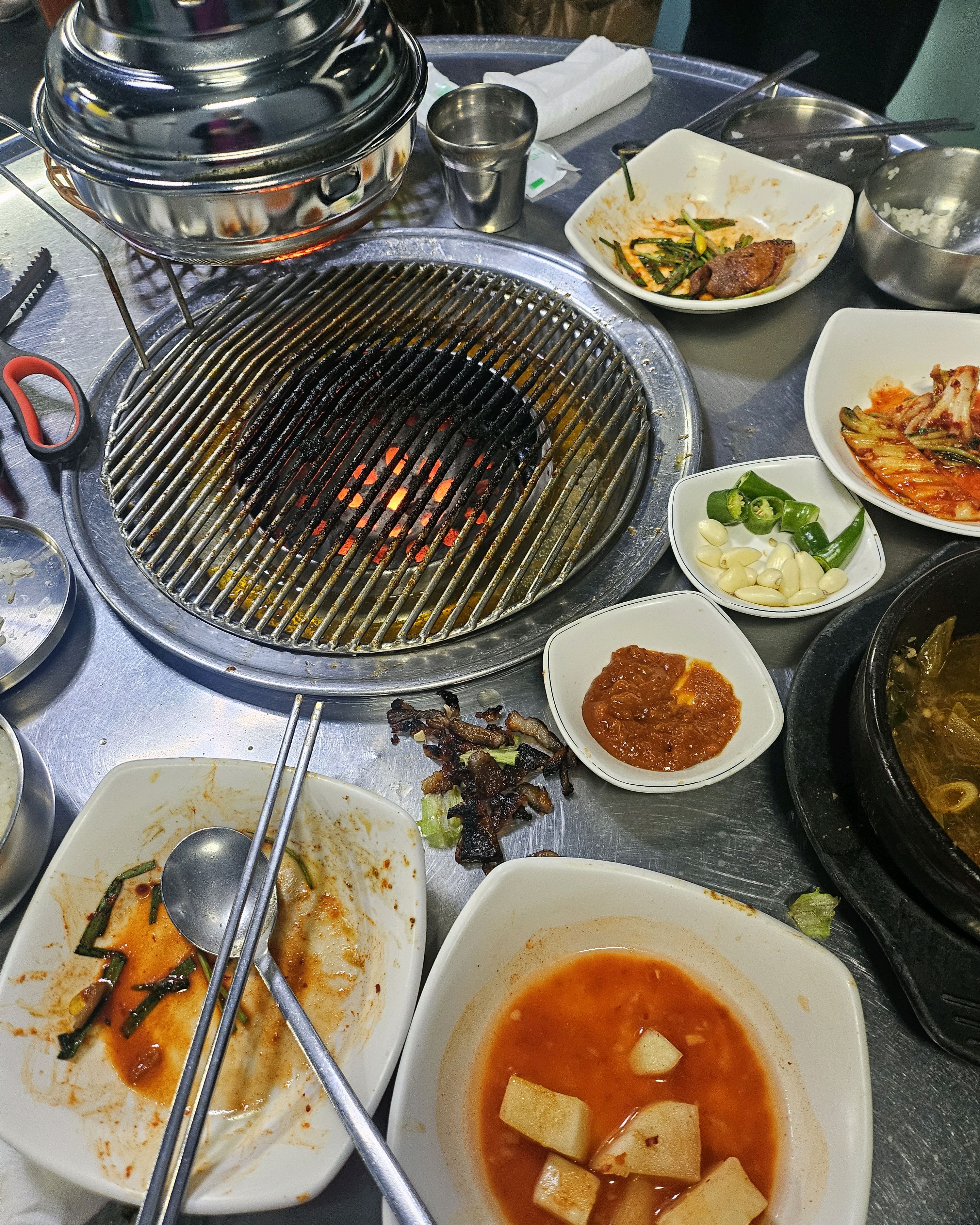 너무맛있어서 싹쓸이하고 찍었네요ㅎㅎ - 대전 맛집 현암뚝방구이