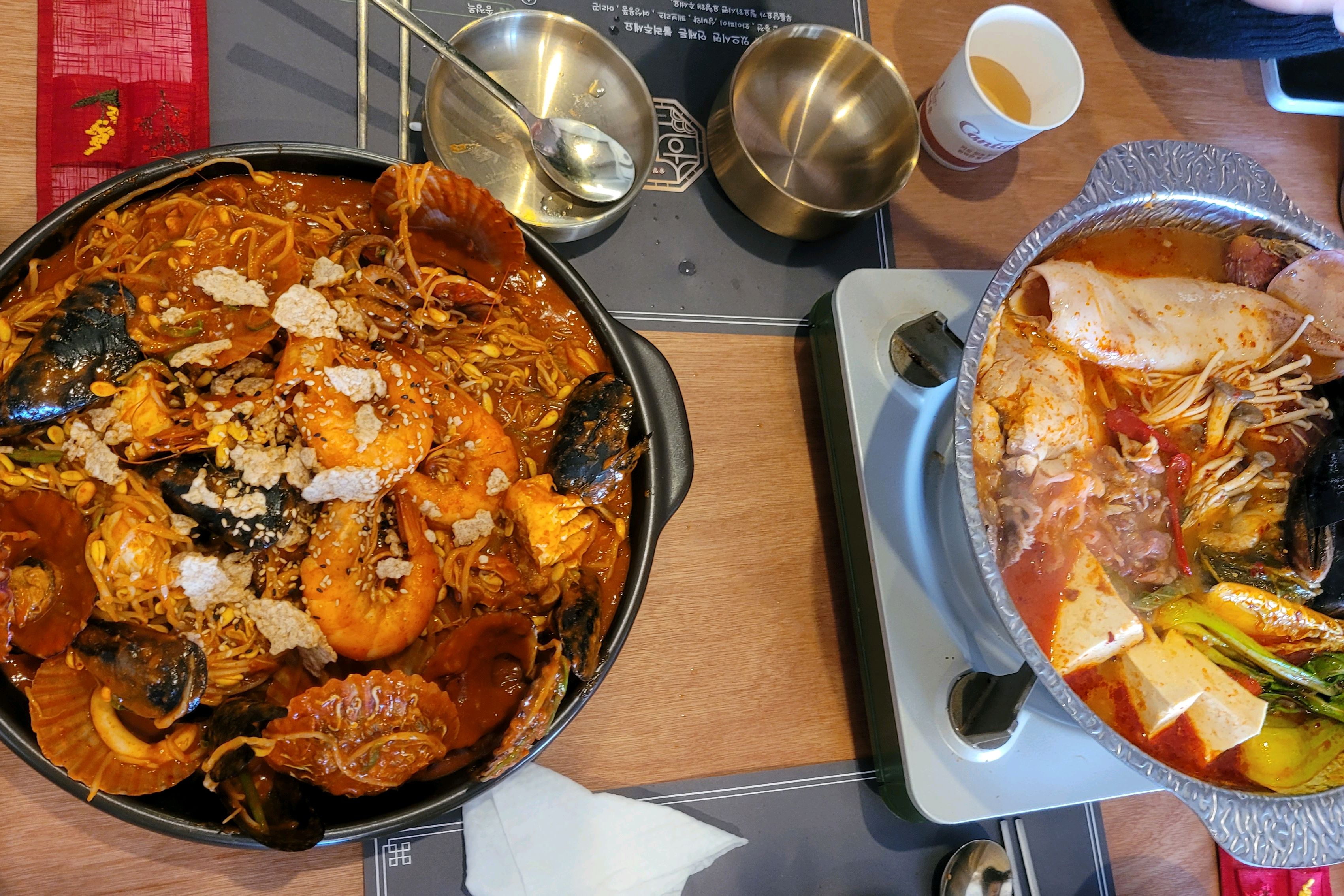 친구들과 한상 푸짐하게 먹었네요~ - 송정 맛집 송정옥 송정본점