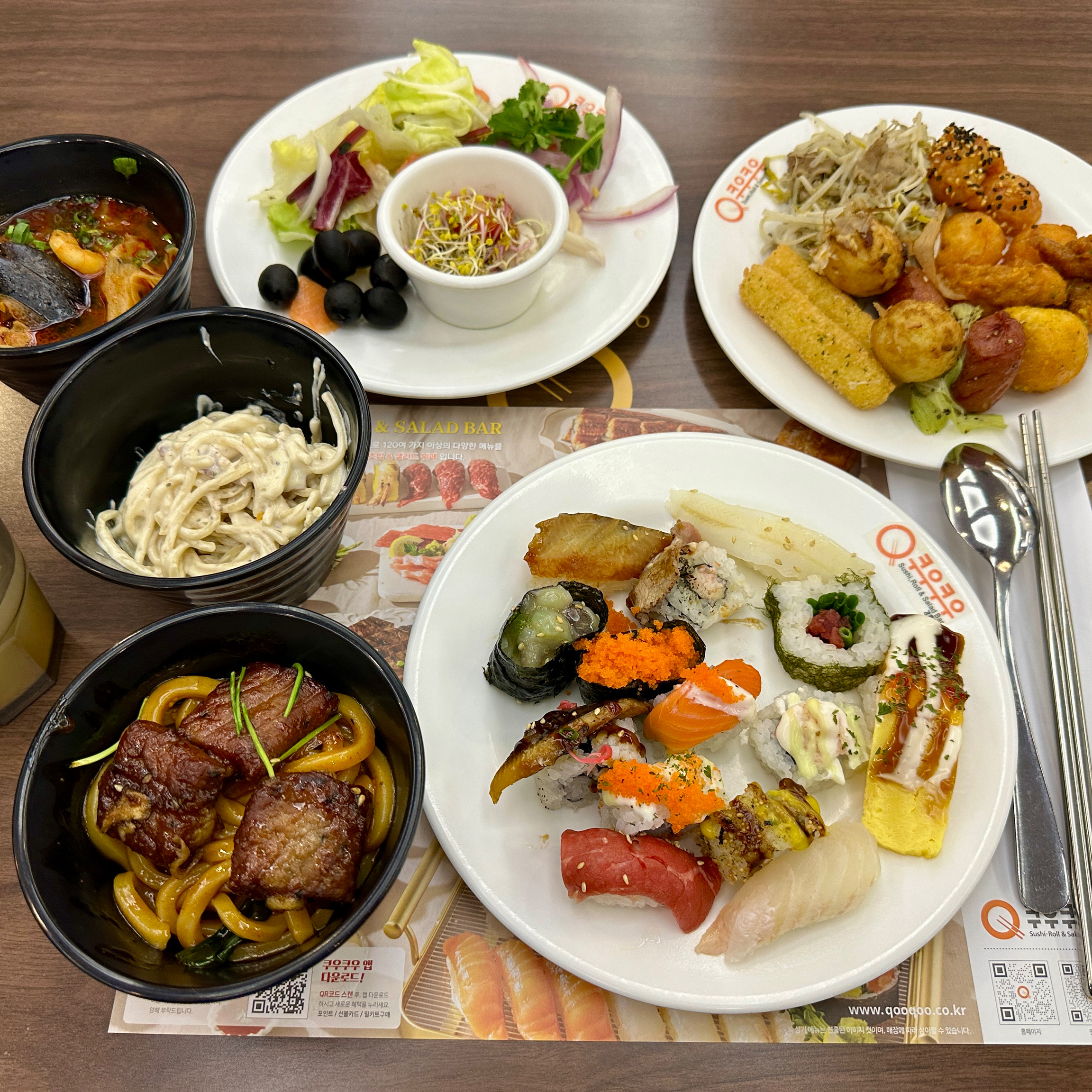 메뉴가 다양해서 좋았어요 - 강릉 맛집 쿠우쿠우 강릉점