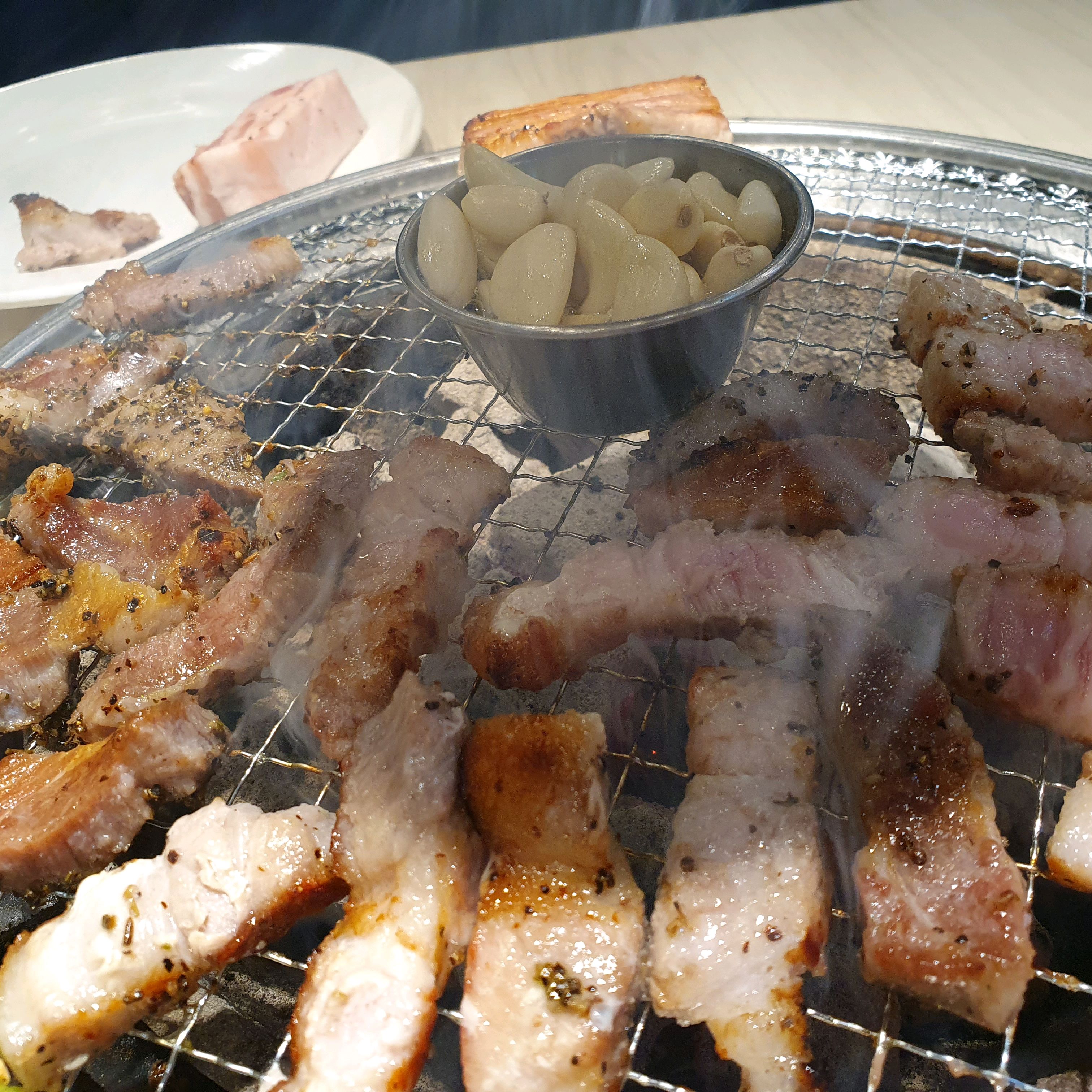 토욜인데도 조용하게 고기와 오붓한 시간였어요 - 구월동 맛집 명륜진사갈비 인천구월아시아드점
