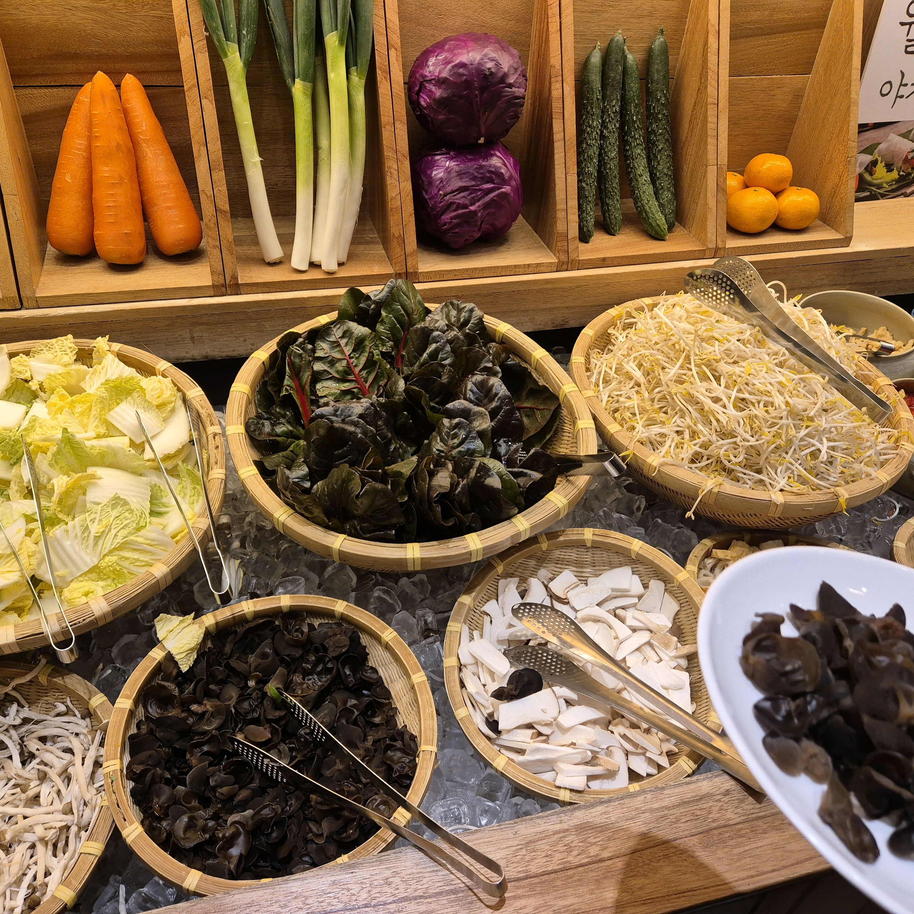 고기가 무제한으로 가져가기도 좋았음. - 울산 동구 맛집 샤브20 울산동구점