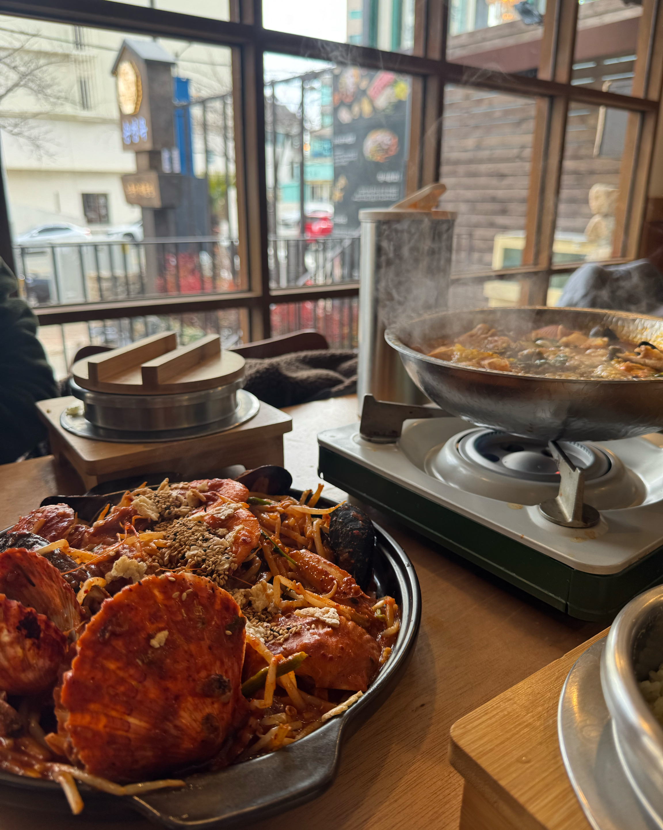 해물찜에 샤브샤브까지- - 송정 맛집 송정옥 송정본점