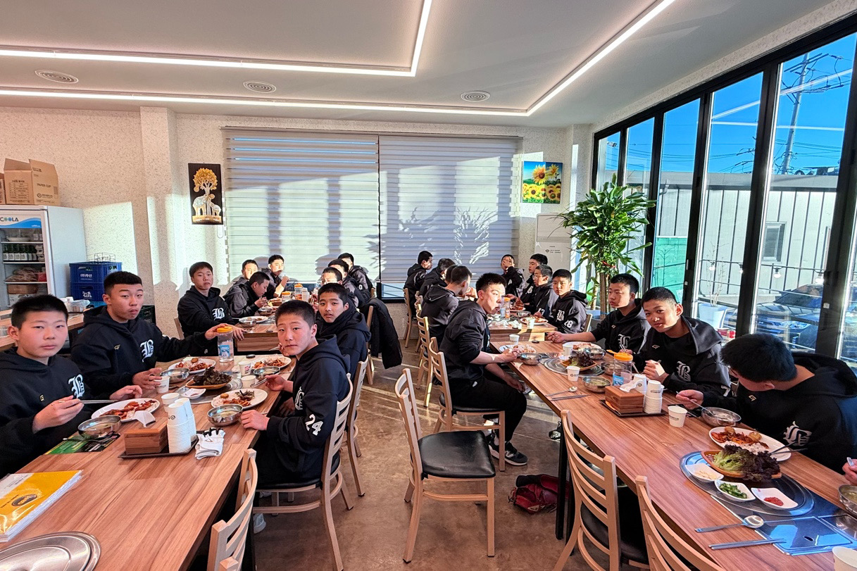 저희 야구부아이들 단체 아침및저녁을 책임져주신 다연밥집 - 경포대 맛집 다연경포밥집