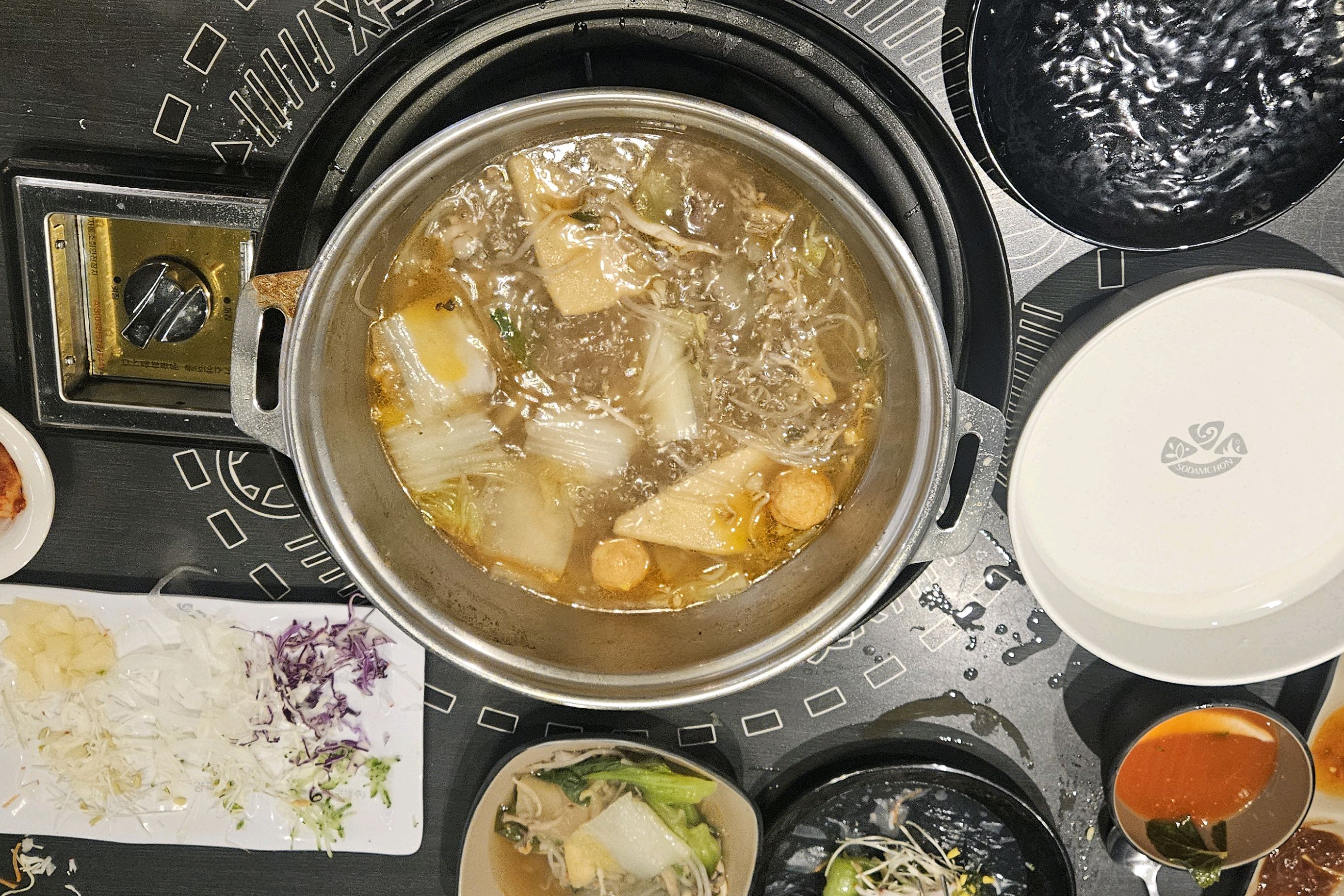 배곧에 와서 맛있는 사브사브도 먹고 후식으로 아이스크림도 맛있게 먹었네요~~*^^* - 배곧 맛집 소담촌 배곧점