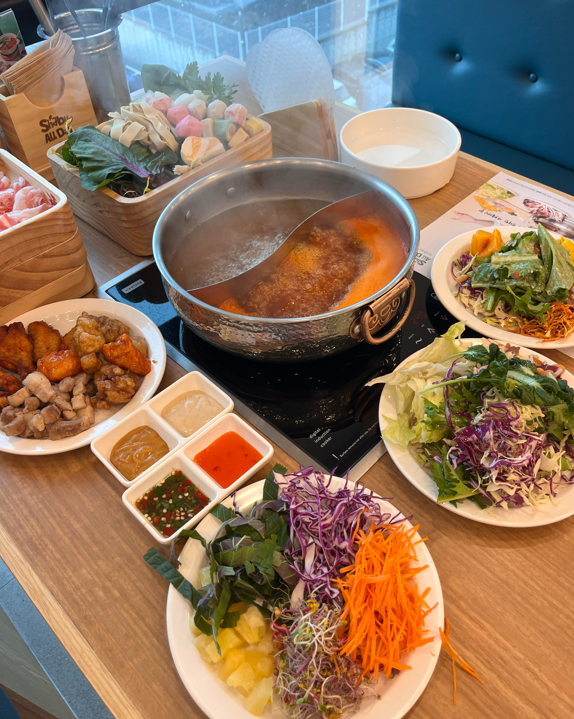 현시점 서귀포에서 사람 가장 많은 현지인맛집 - 제주도 서귀포 맛집 샤브올데이 제주서귀포점