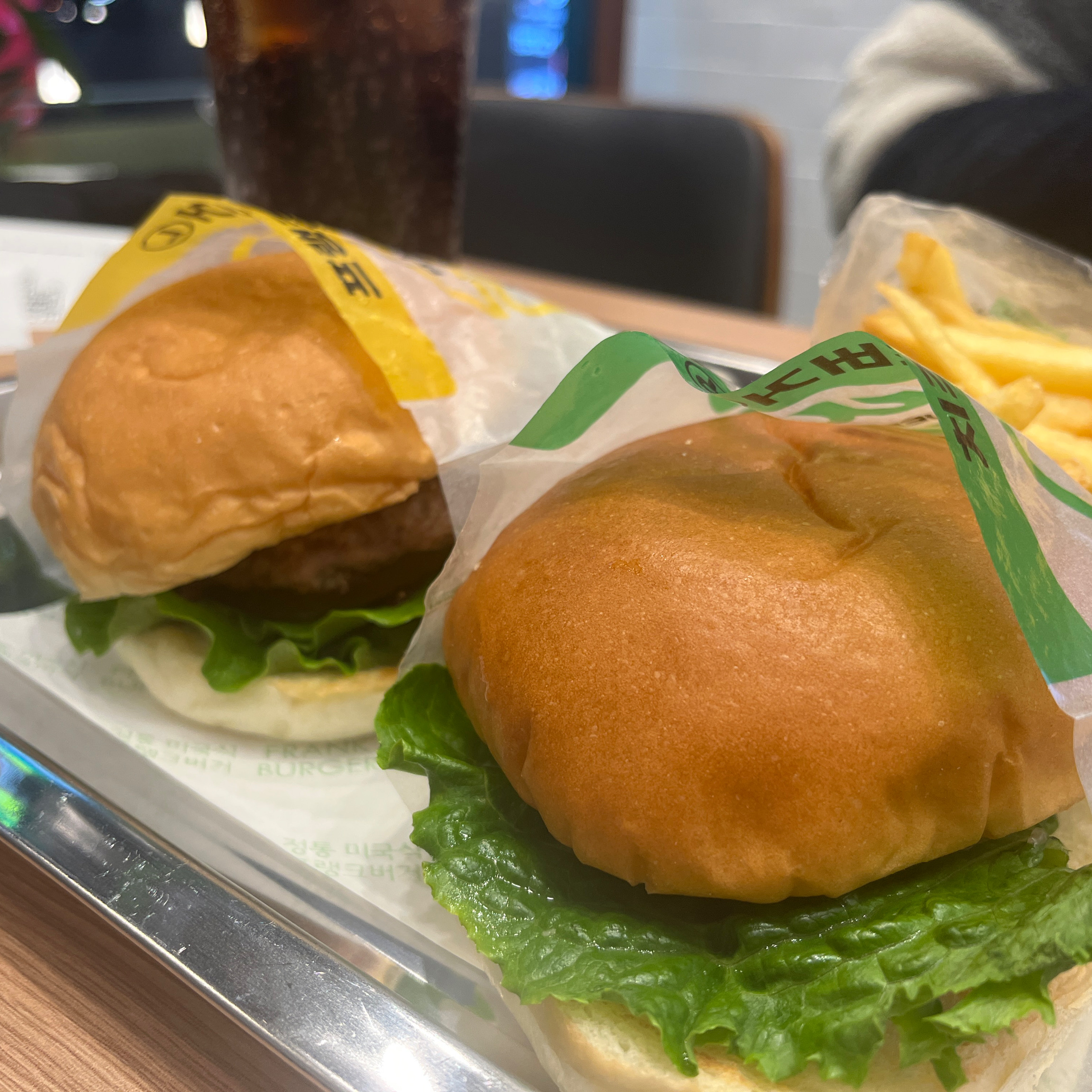 오리역 맛집 프랭크버거 분당오리역점 내돈내산 방문후기